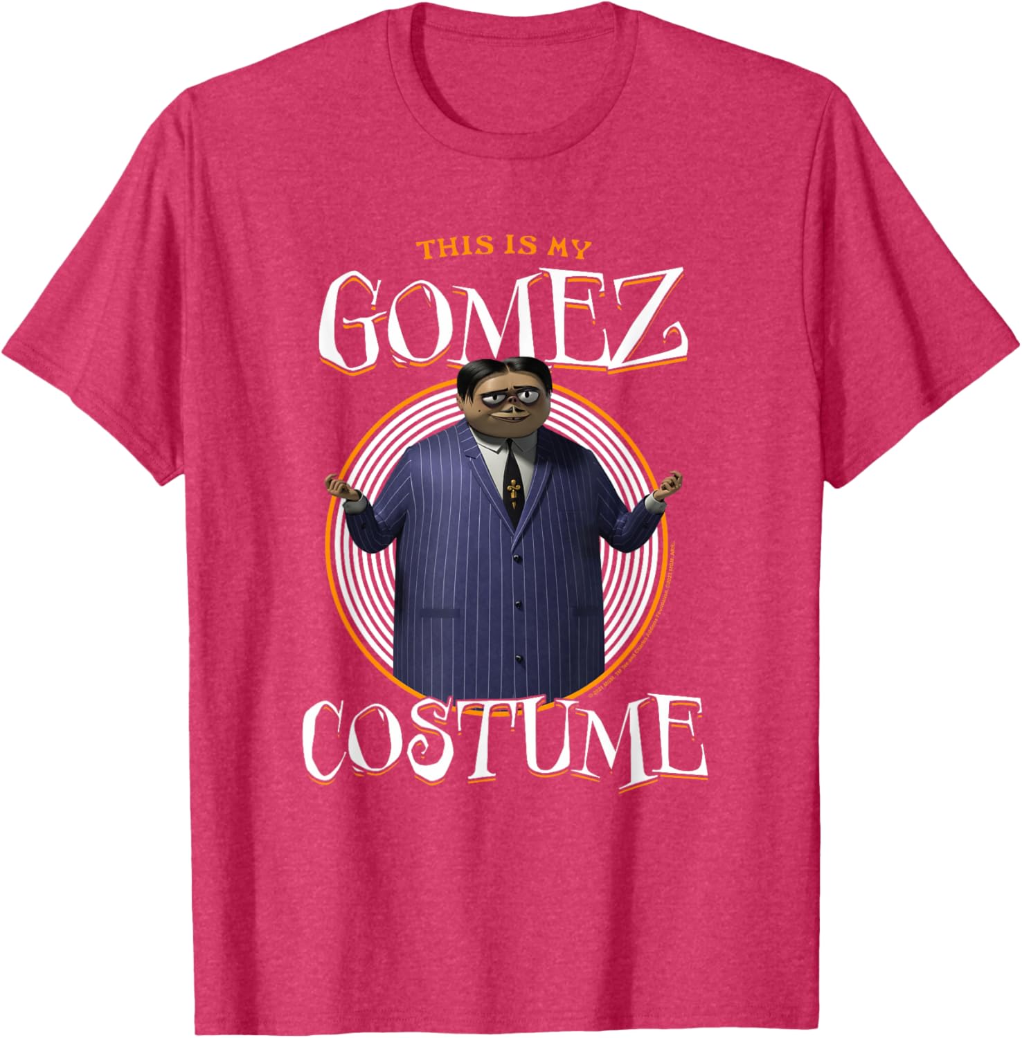 Addams Family 2 Gomez Costume T-Shirt Perfect for Halloween Fun - 3