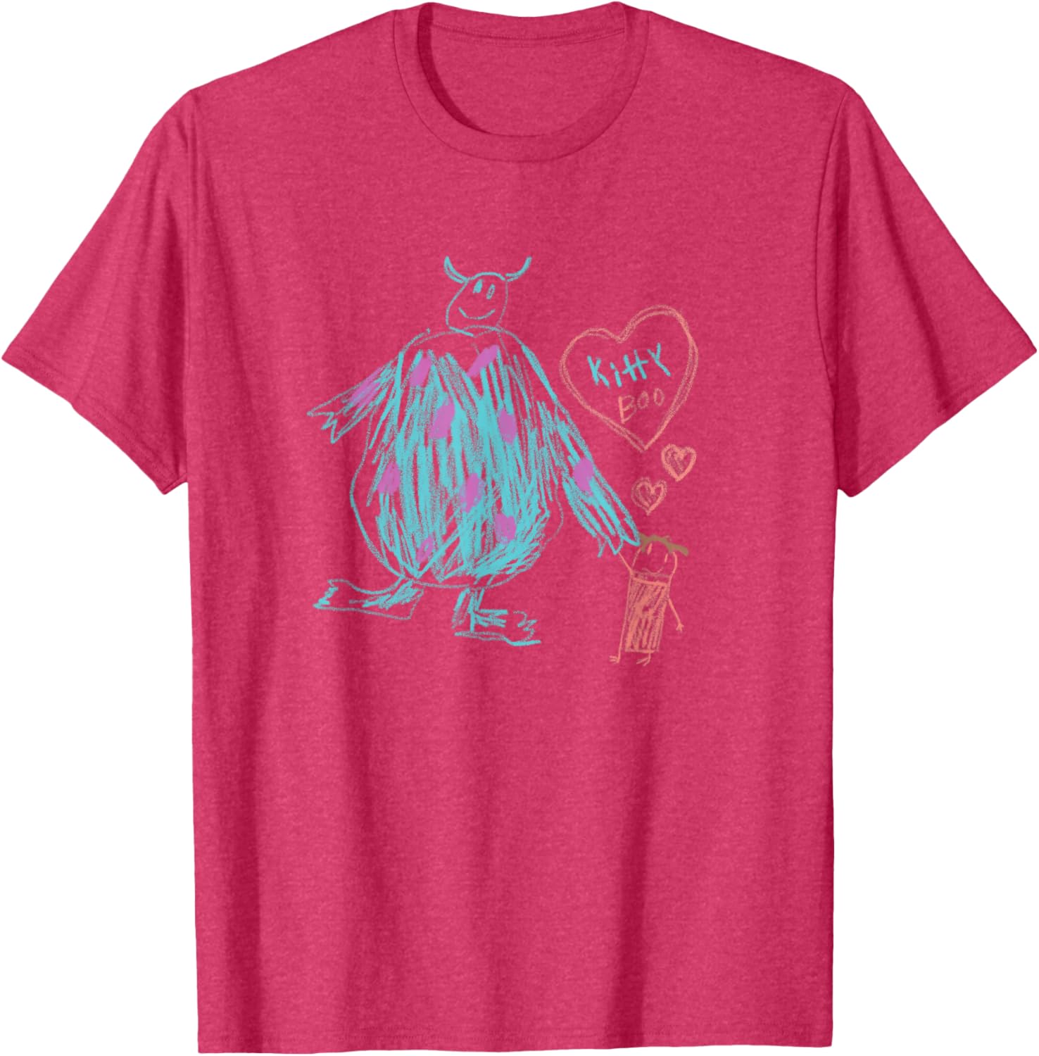 Monsters Inc Sulley Kitty and Boo T-Shirt for Kids and Fans - 7