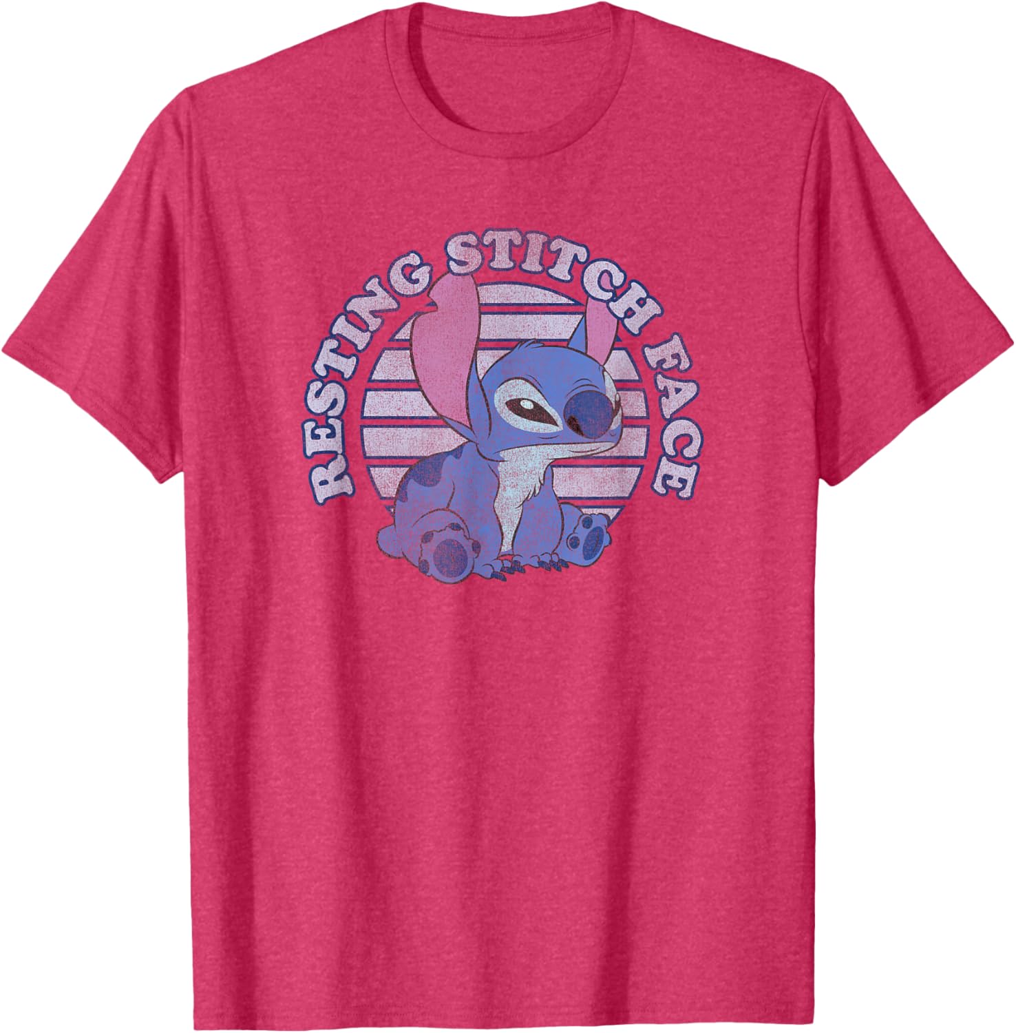 Disney Lilo & Stitch Resting Stitch Face T-Shirt for Fans and Collectors - 8