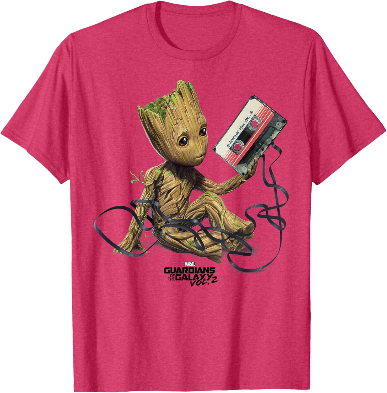 Groot Portrait T-Shirt from Guardians of the Galaxy Vol. 2 - Fun Apparel - 2