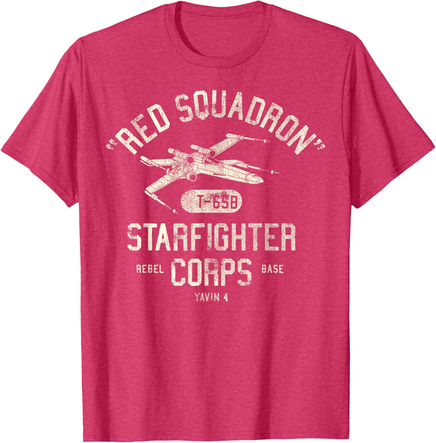 Star Wars X-Wing Starfighter Corps Collegiate T-Shirt for Fans - 4