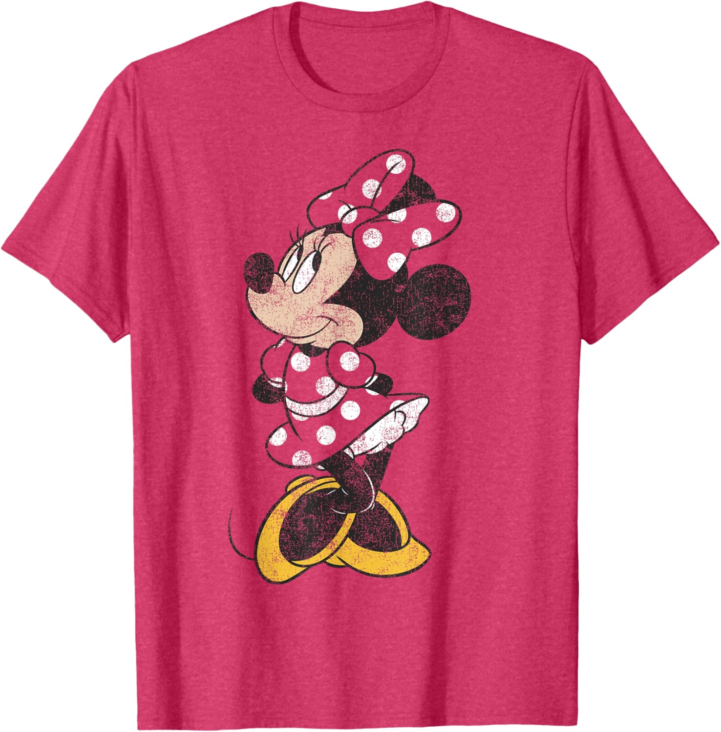 Minnie Mouse Distressed T-Shirt - Fun Disney Apparel for Every Fan - 3