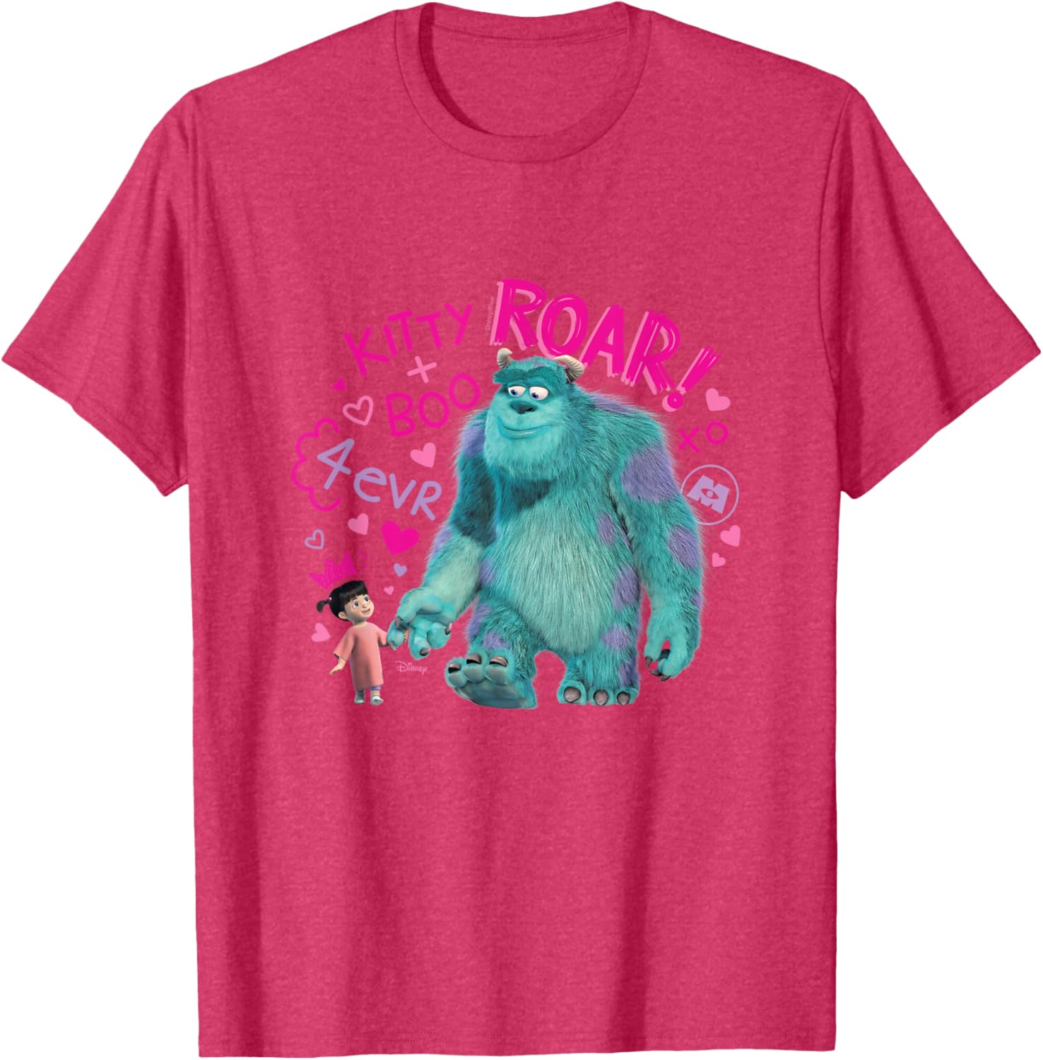 Monsters Inc Kitty and Boo Forever T-Shirt for Kids and Adults - 7