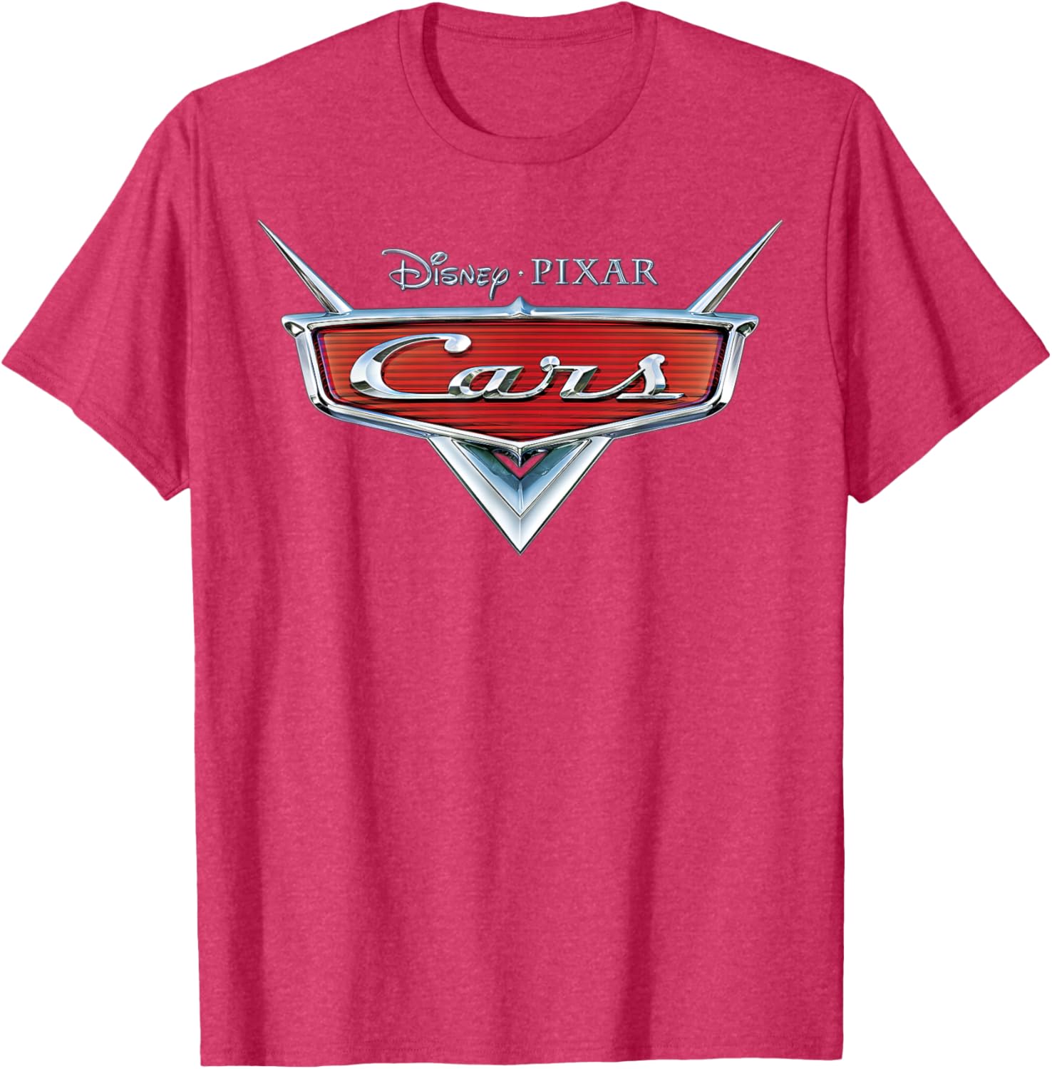 Disney Pixar Cars Grill Badge Logo T-Shirt for Kids and Adults - 6