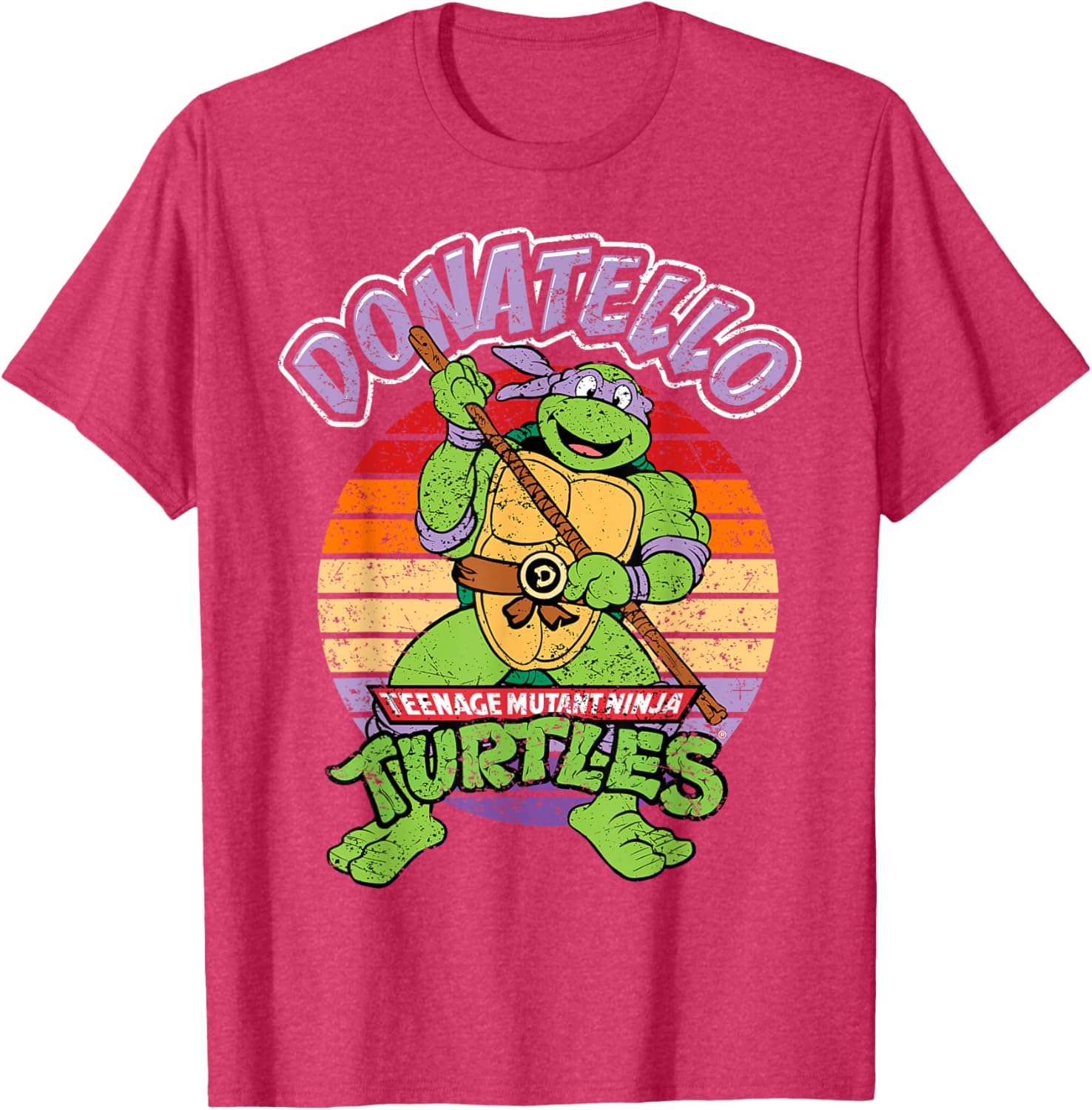Mademark TMNT Donatello Ready for Action T-Shirt - Fun Ninja Turtle Apparel - 1