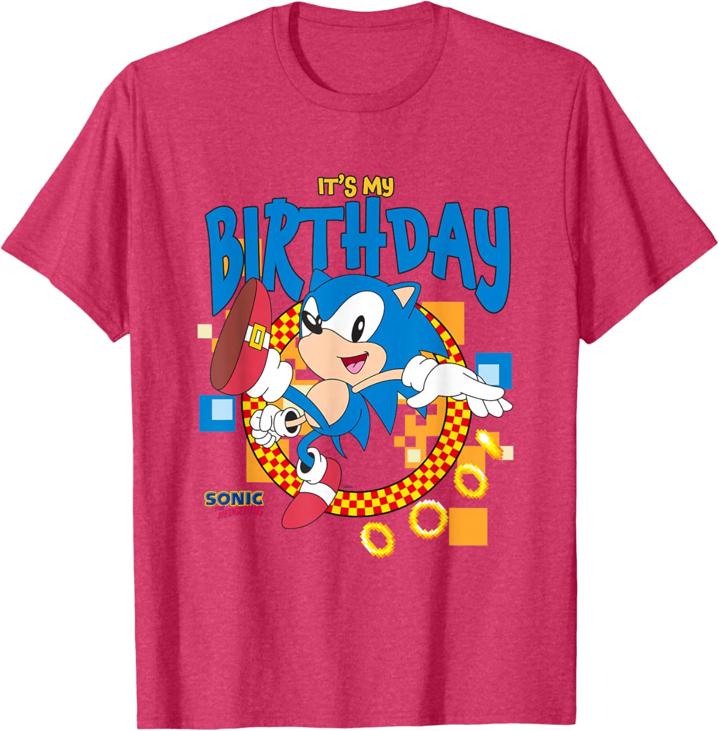 Sonic The Hedgehog Birthday T-Shirt for Fun Celebrations and Parties - 5