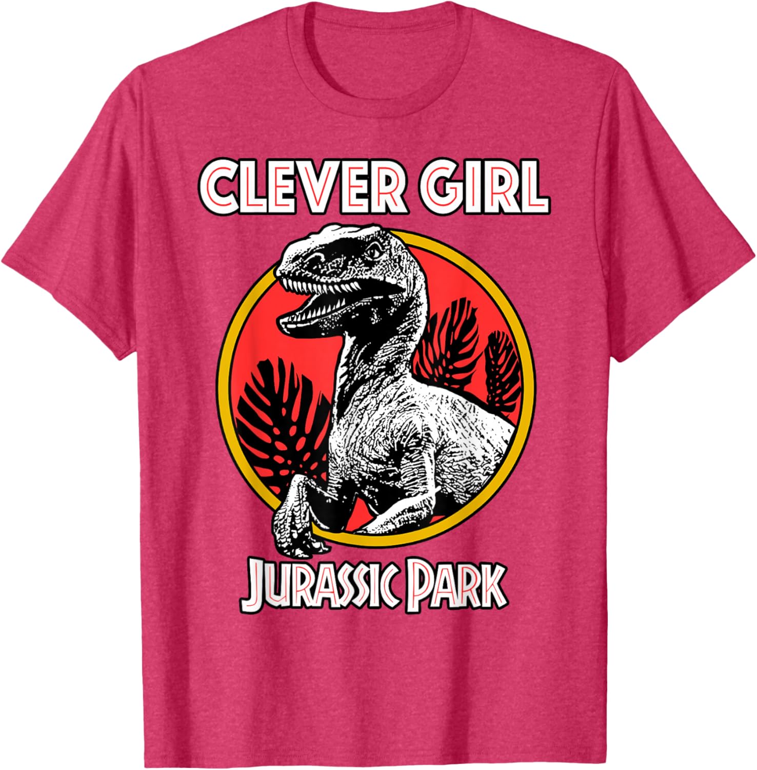 Jurassic Park Retro Raptor Clever Girl T-Shirt for Dino Lovers - 6