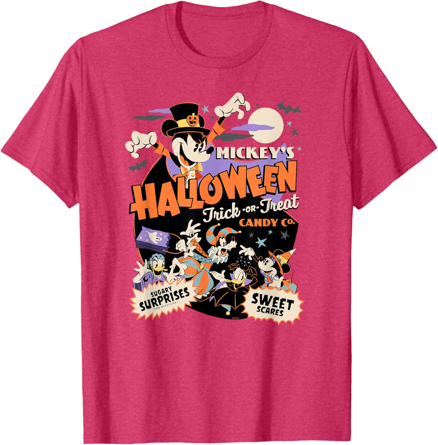 Disney Mickey Halloween Trick or Treat Candy Co T-Shirt for Kids - 1