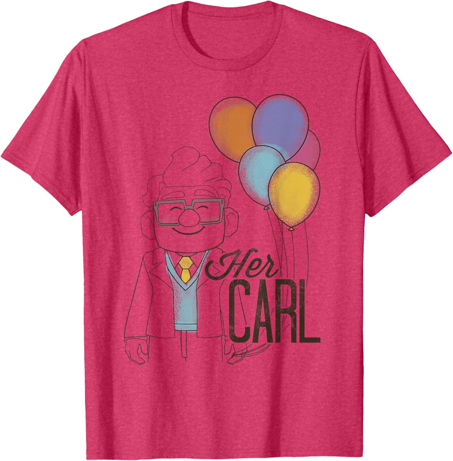 Disney Pixar Up Carl Couples T-Shirt Adorable Matching Apparel - 7