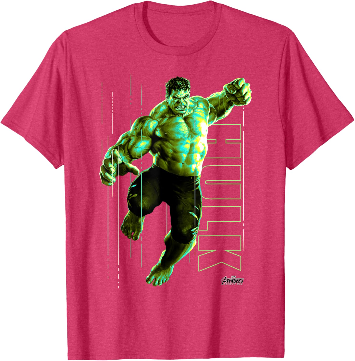 Incredible Hulk Jump Smash T-Shirt for Marvel Fans and Collectors - 3