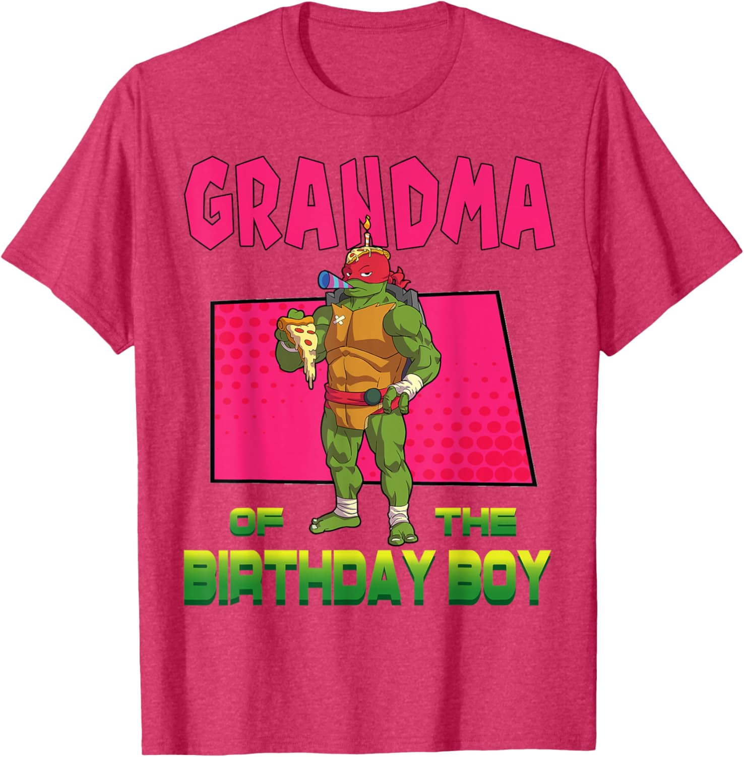 Mademark Raphael Birthday Boy Pizza Party T-Shirt for Kids - 7