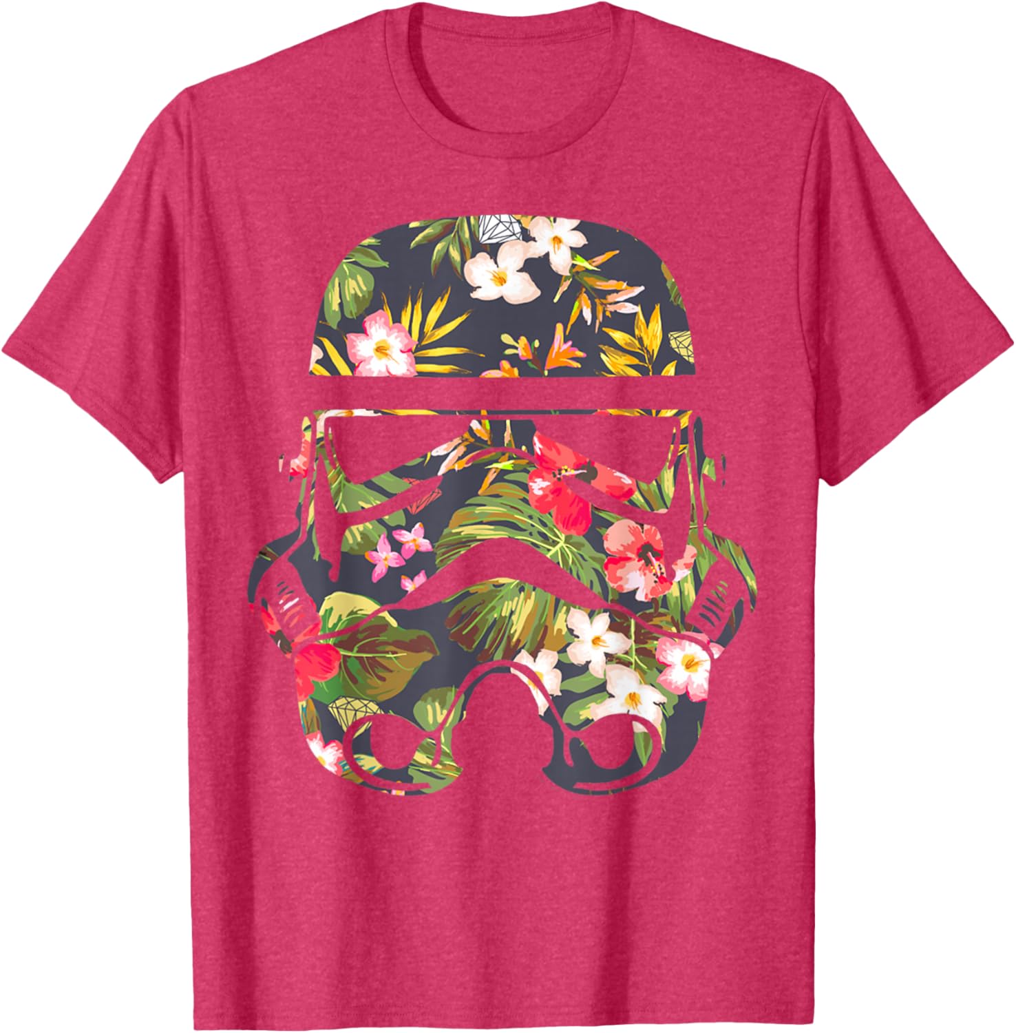 Star Wars Tropical Stormtrooper Floral Print T-Shirt for Fans - 10