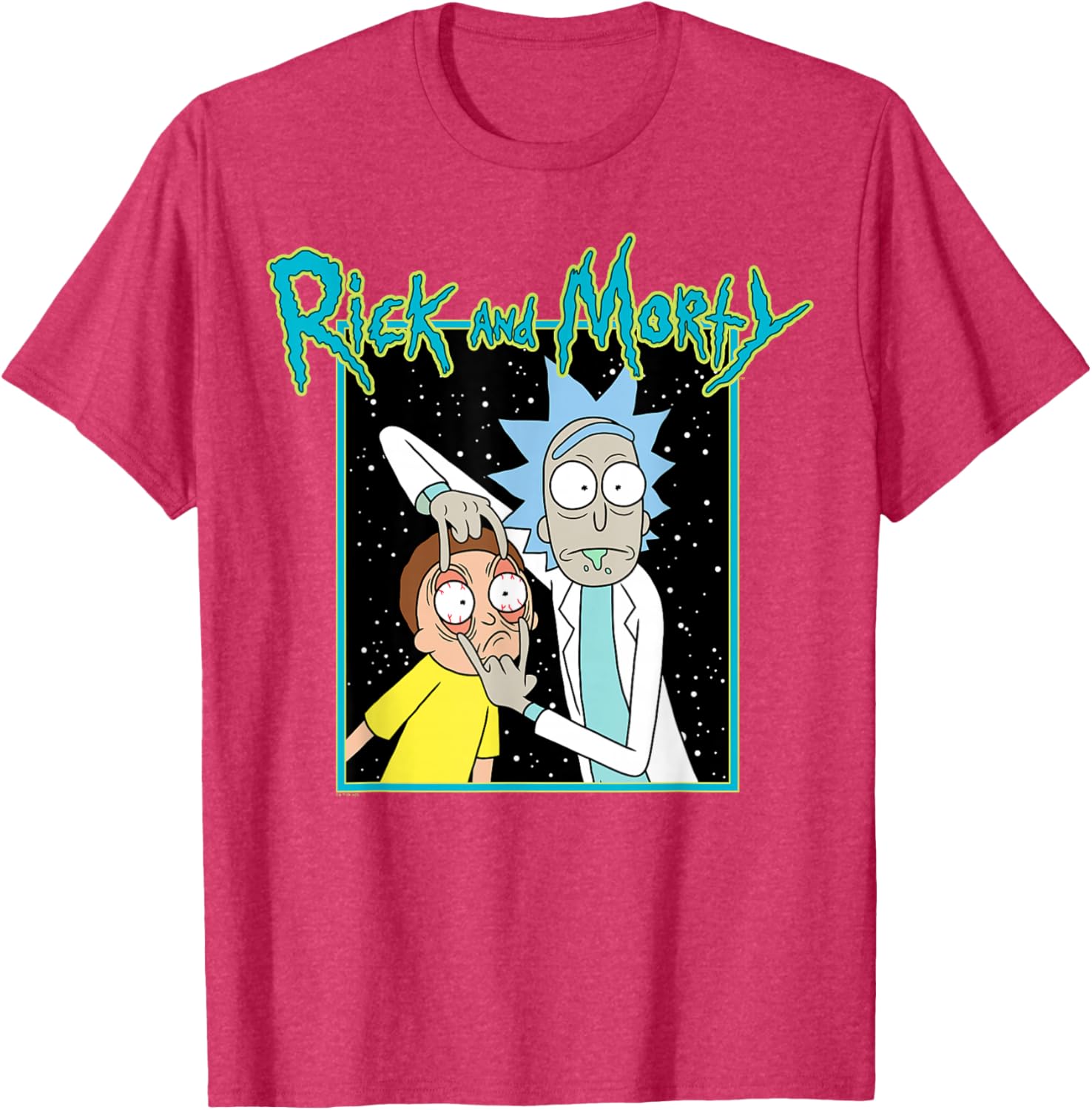 Rick and Morty Space Look Morty T-Shirt for Trendy Cartoon Style - 4