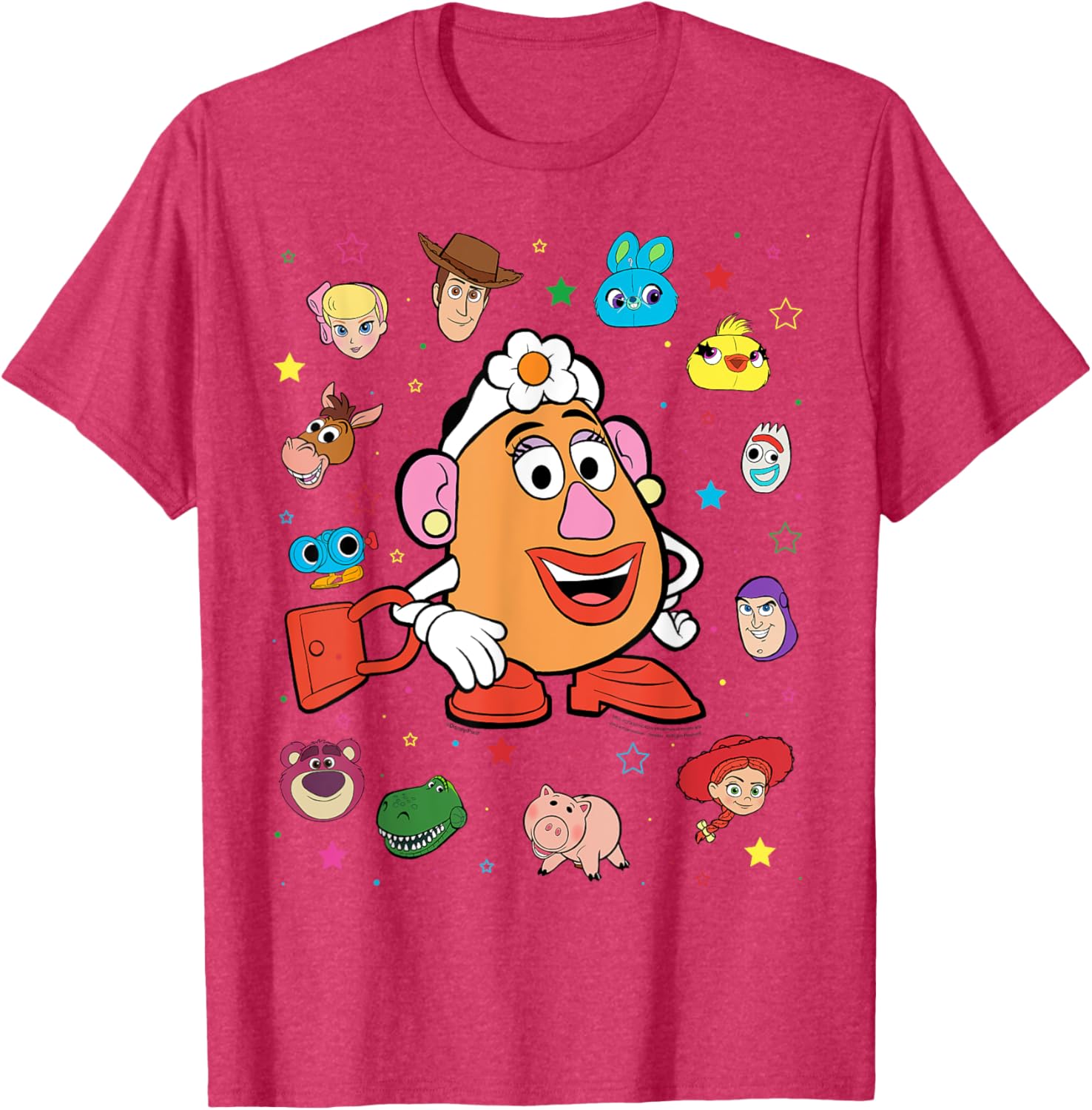 Fun Toy Story Mrs. Potato Head Costume T-Shirt for Kids and Adults - 8