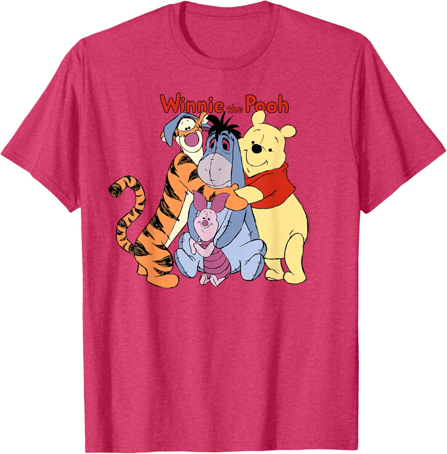 Disney Winnie The Pooh Group Hug T-Shirt for Kids and Adults - 2