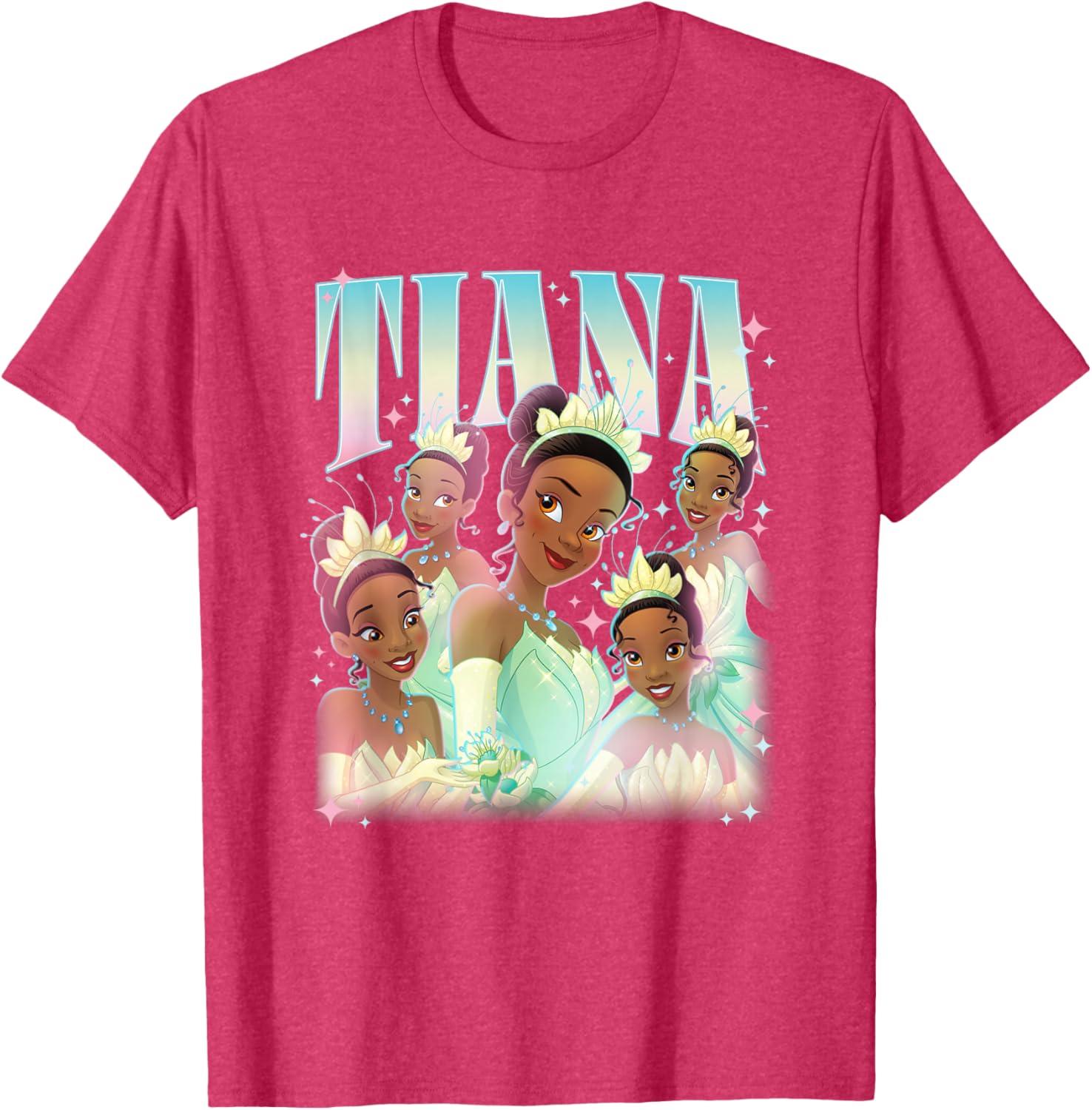 Disney Princess Tiana Portrait T-Shirt for Fans of The Princess and The Frog - 1