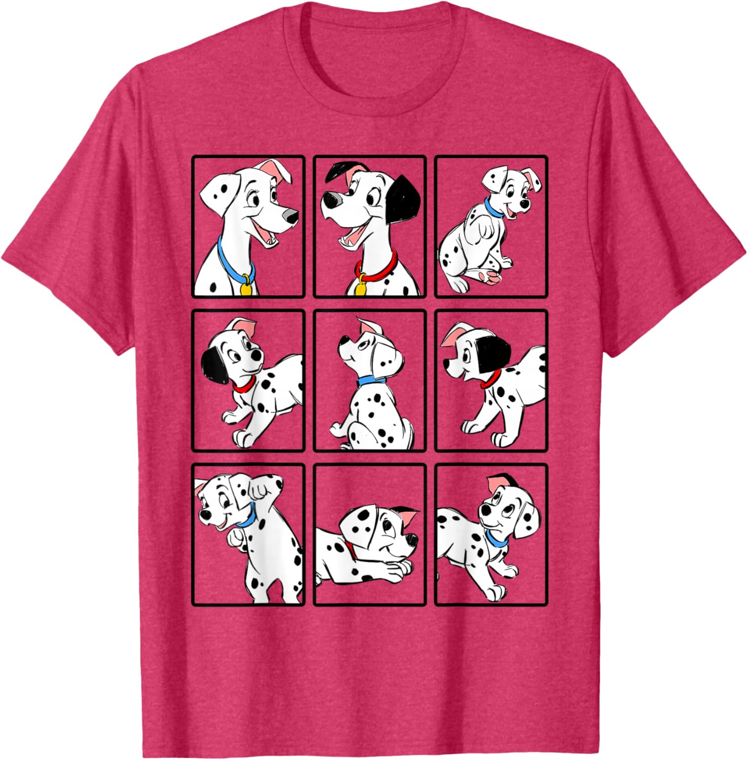 Disney 101 Dalmatians Puppy Group T-Shirt for Fun Pet Lovers - 3