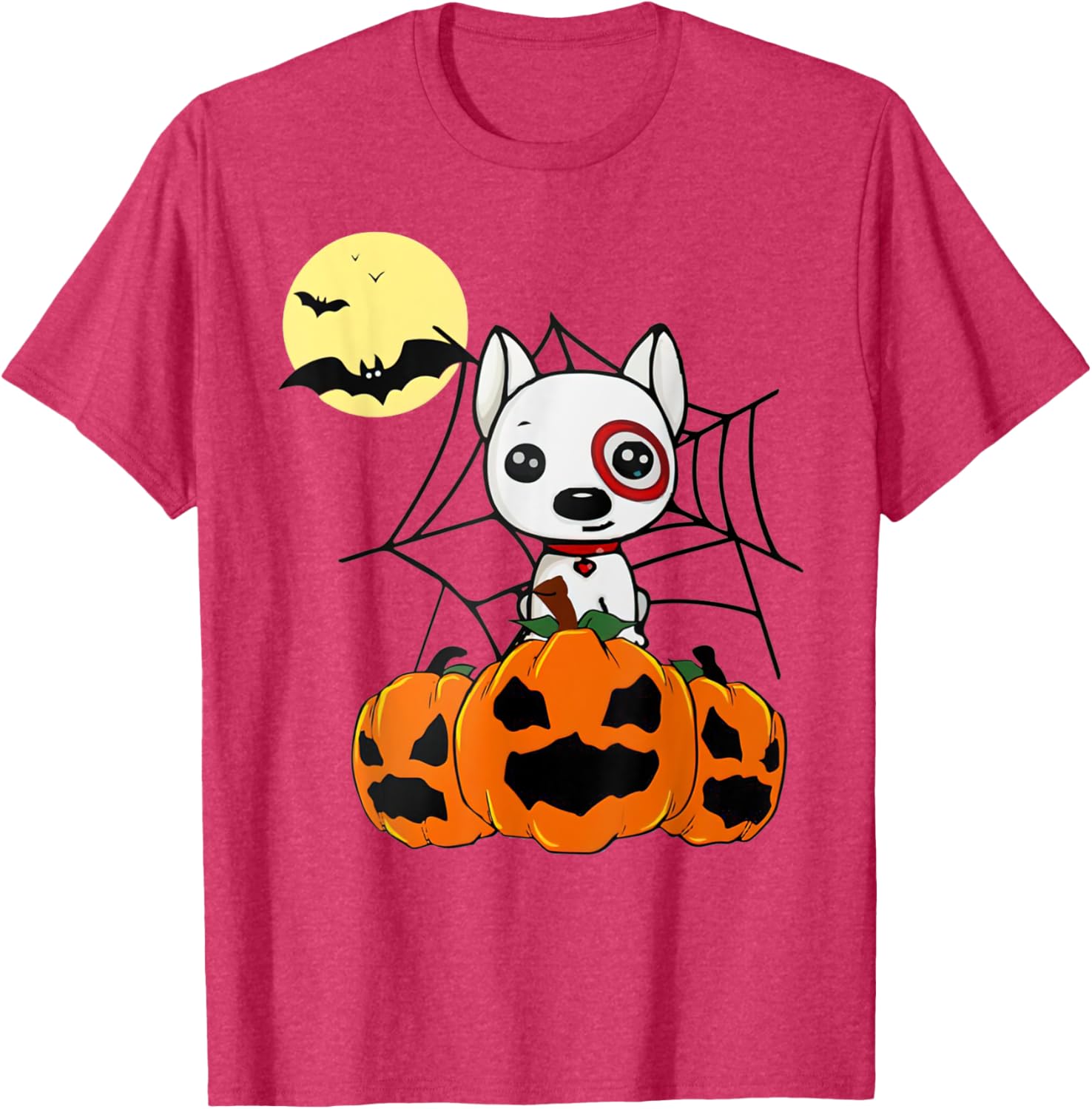 Halloween Bullseye Target Team Member Sticker T-Shirt for Fun Festivities - 10