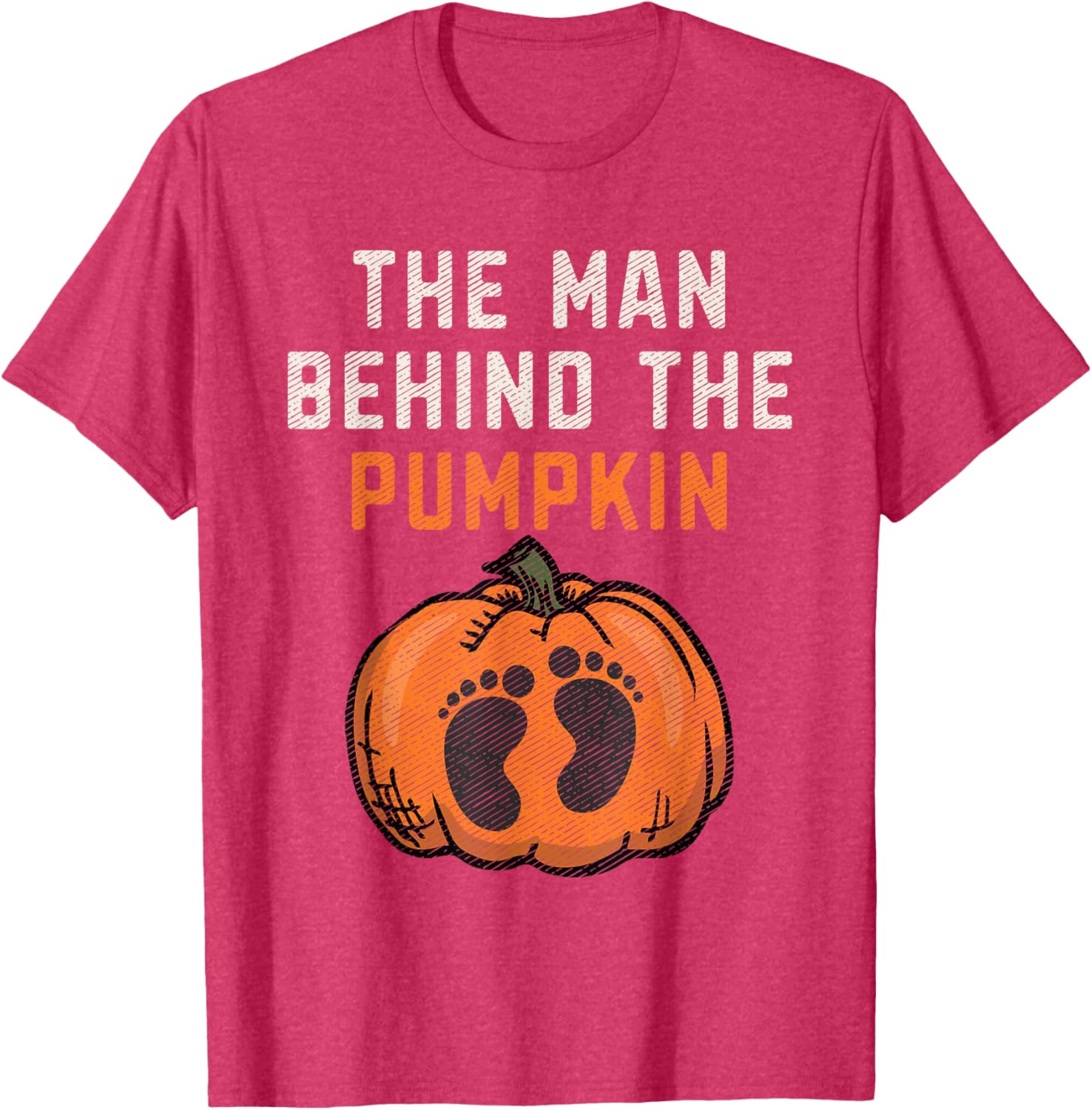 Funny Pumpkin Dad Halloween Pregnancy Reveal T-Shirt for Expecting Fathers - 14