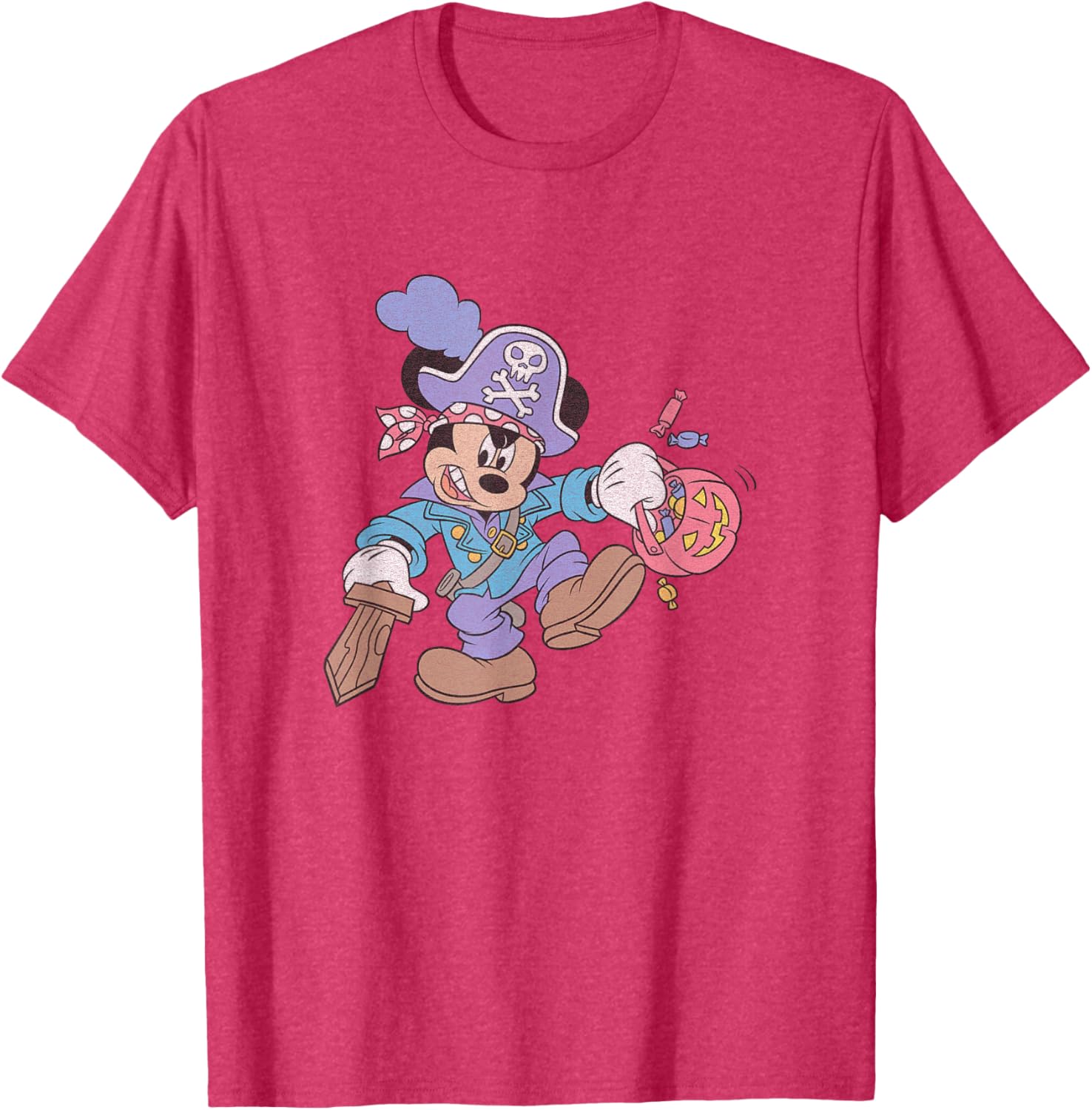 Disney Mickey and Friends Halloween Pirate T-Shirt for Kids and Adults - 13