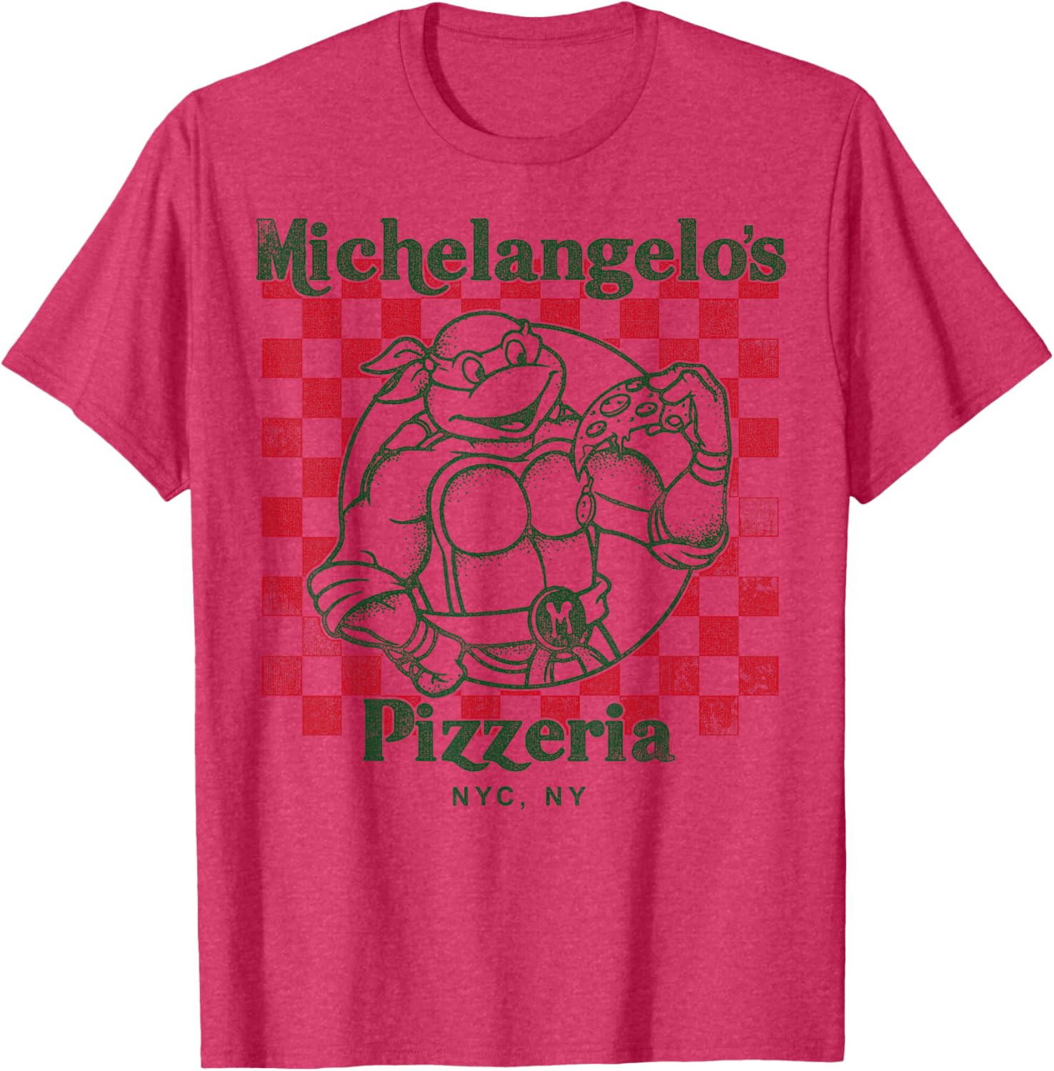 Teenage Mutant Ninja Turtles Mikey's Yummy Pizza Short Sleeve T-Shirt - 6