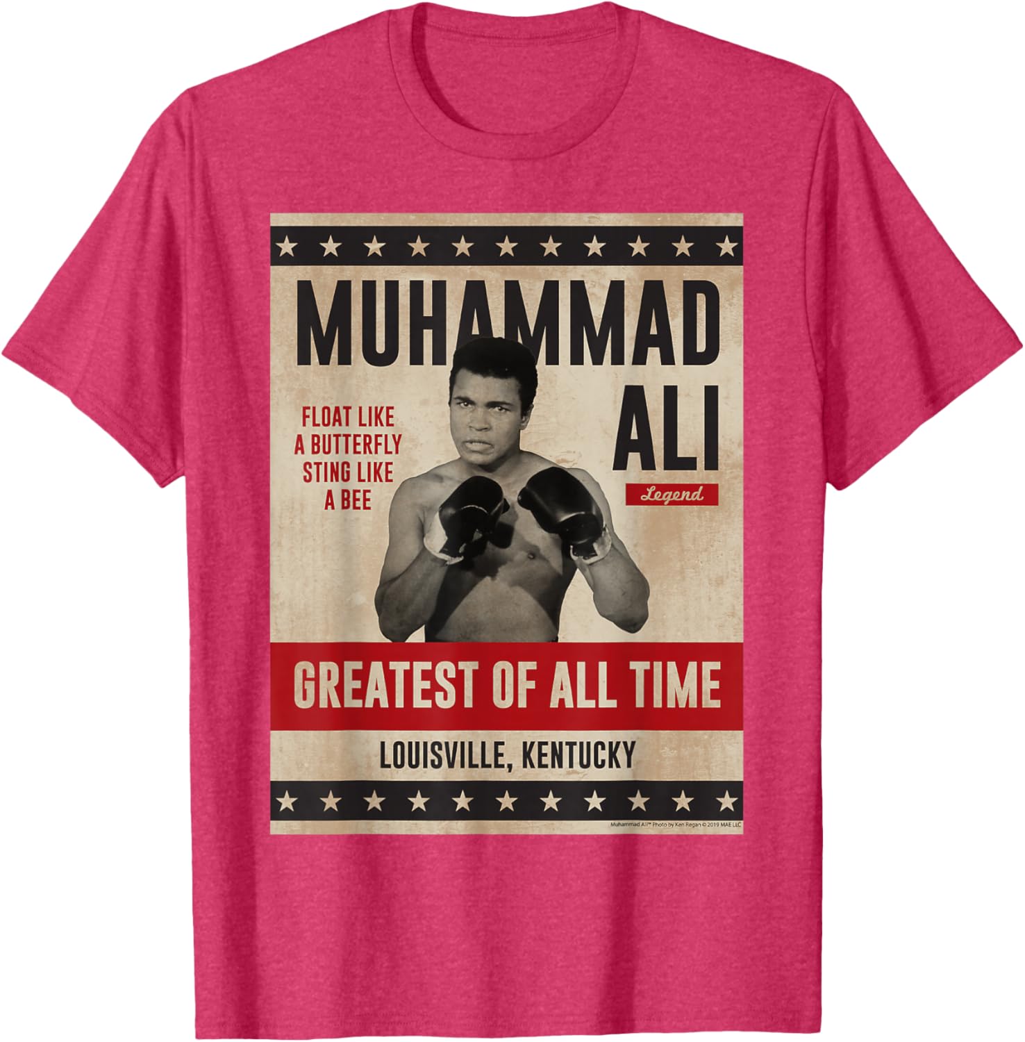 Muhammad Ali Poster T-Shirt for Fans - Stylish Graphic Tee - 7