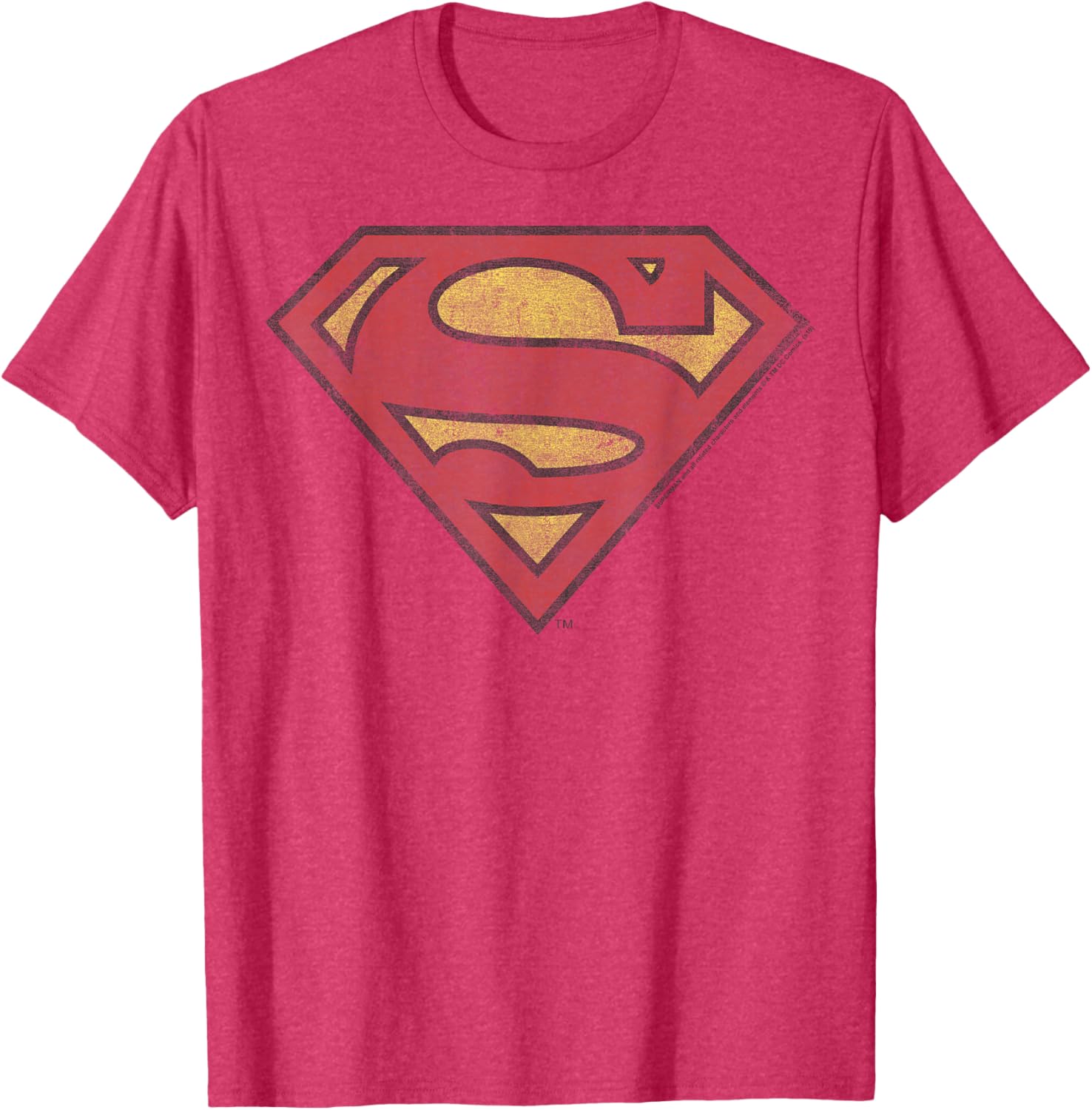 Superman Vintage Shield T-Shirt for Fans of DC Comics Clothing - 4