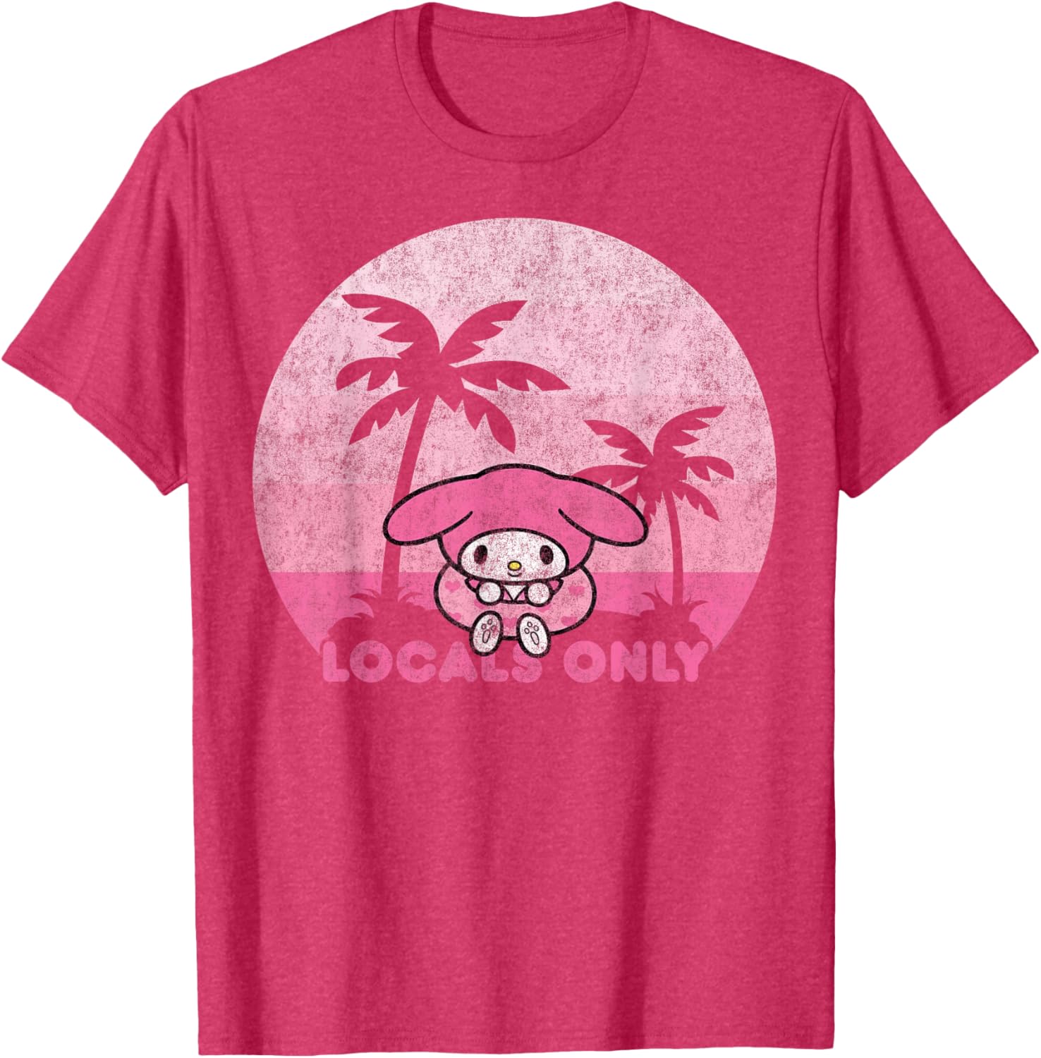My Melody Locals Only T-Shirt for Cute and Casual Style Lovers - 21