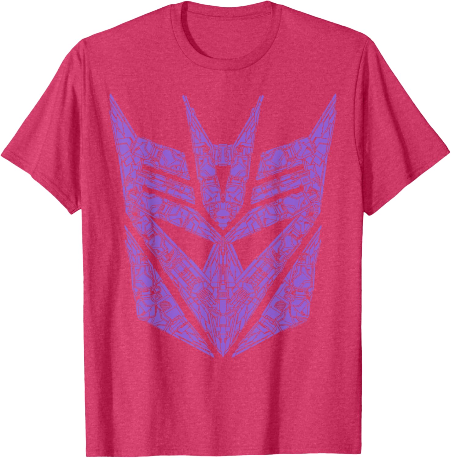 Decepticon Purple Icon Logo T-Shirt for Transformers Fans - 6