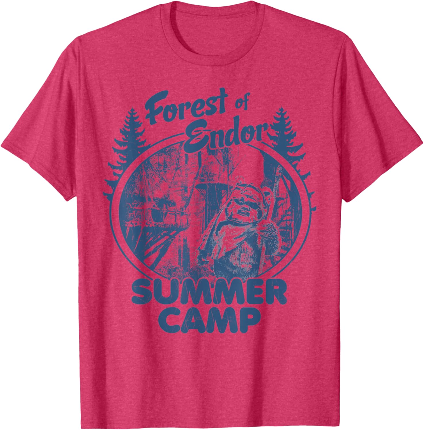 Star Wars Wicket Ewoks Endor Summer Camp T-Shirt for Disney Fans - 12