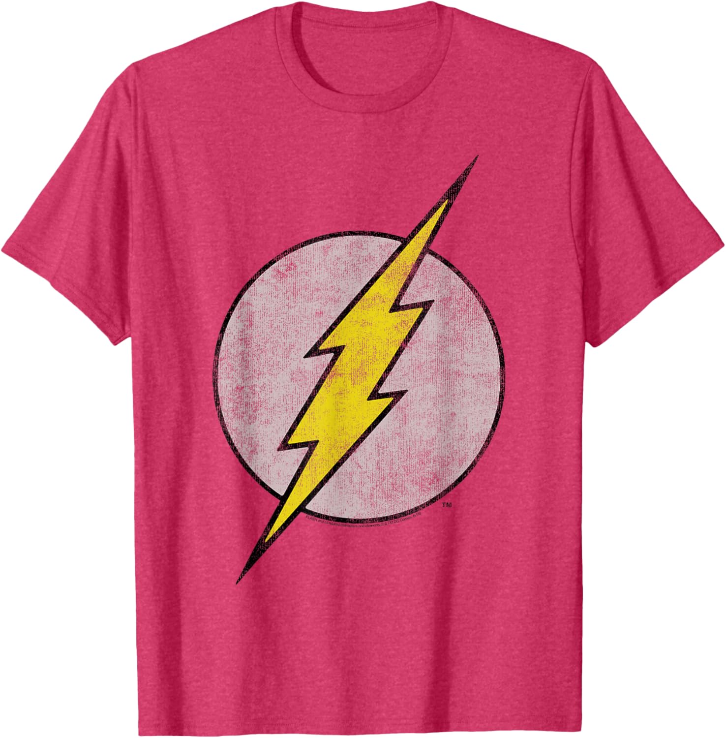 DC Comics Flash Old Logo T-Shirt for Fans - Stylish & Comfortable Apparel - 7