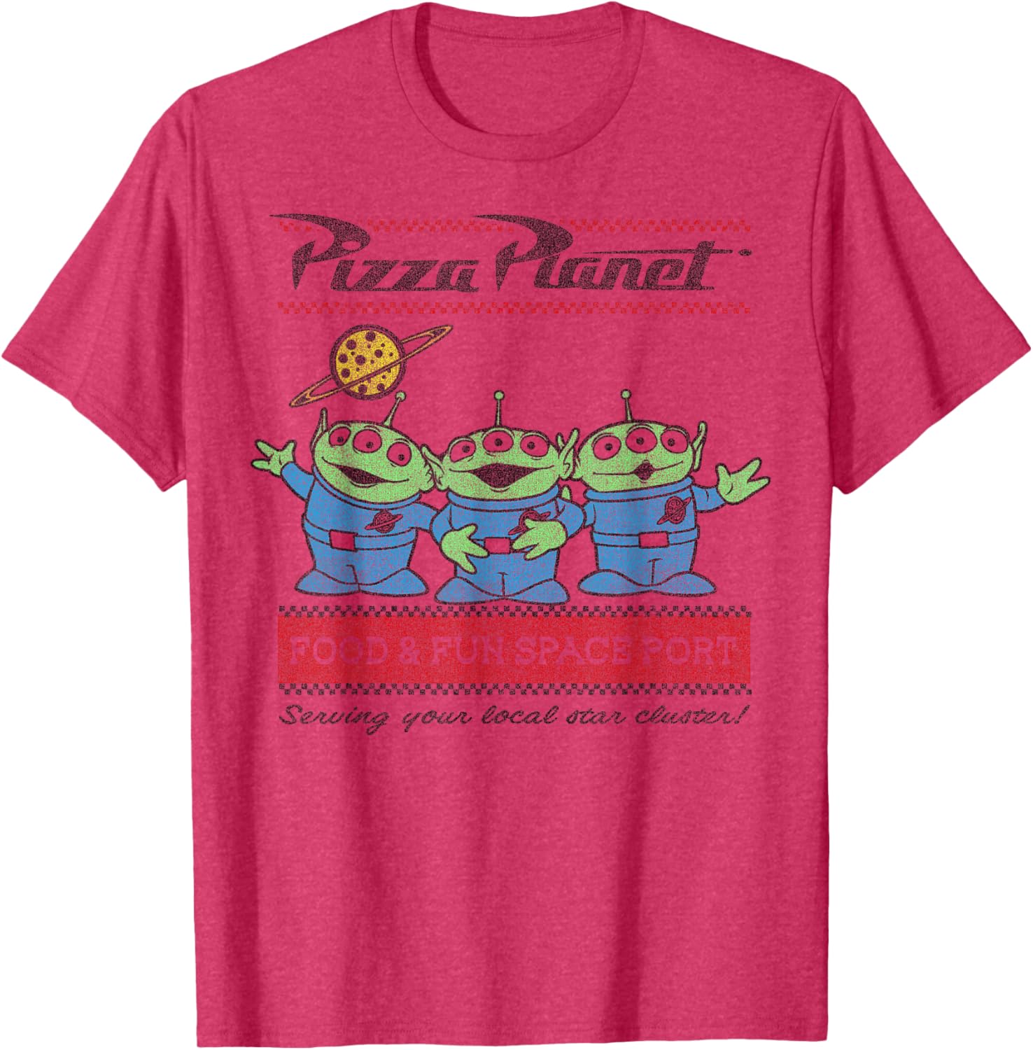 Disney Pixar Toy Story Pizza Planet Aliens T-Shirt for Kids and Adults - 2