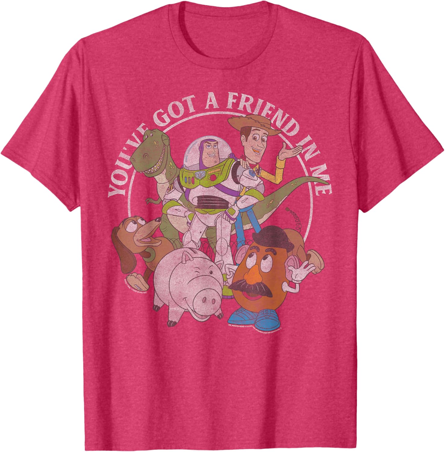 Disney Pixar Toy Story You've Got A Friend In Me Group Shot T-Shirt - 1