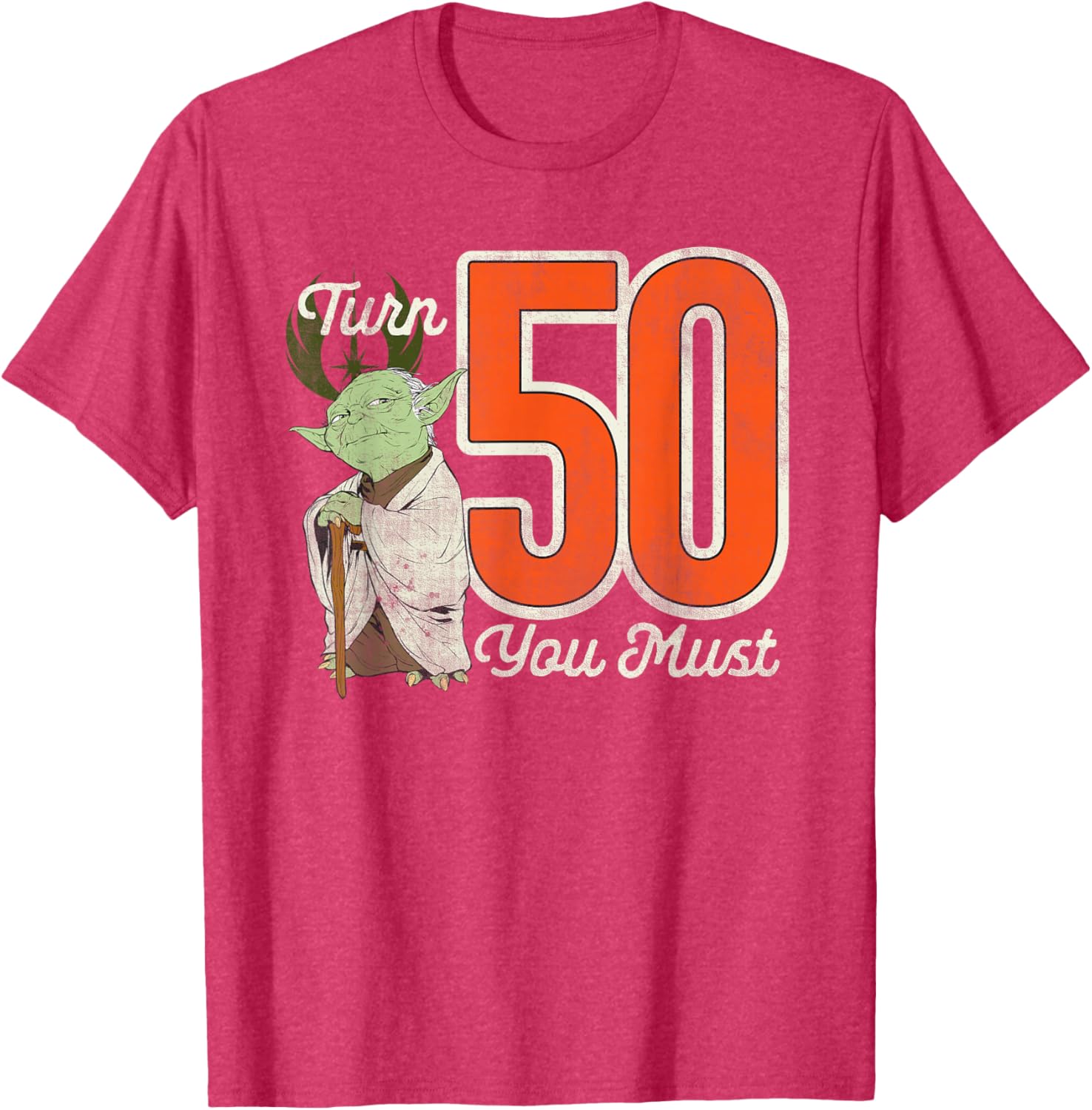 Star Wars Yoda 50th Birthday T-Shirt for Fans of All Ages - 6