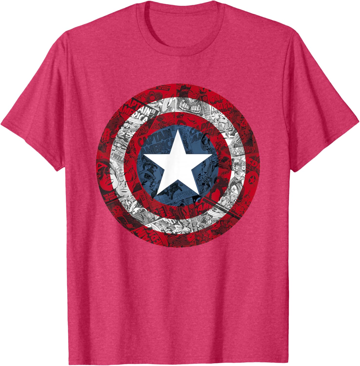 Captain America Avengers Shield T-Shirt for Marvel Fans and Collectors - 9