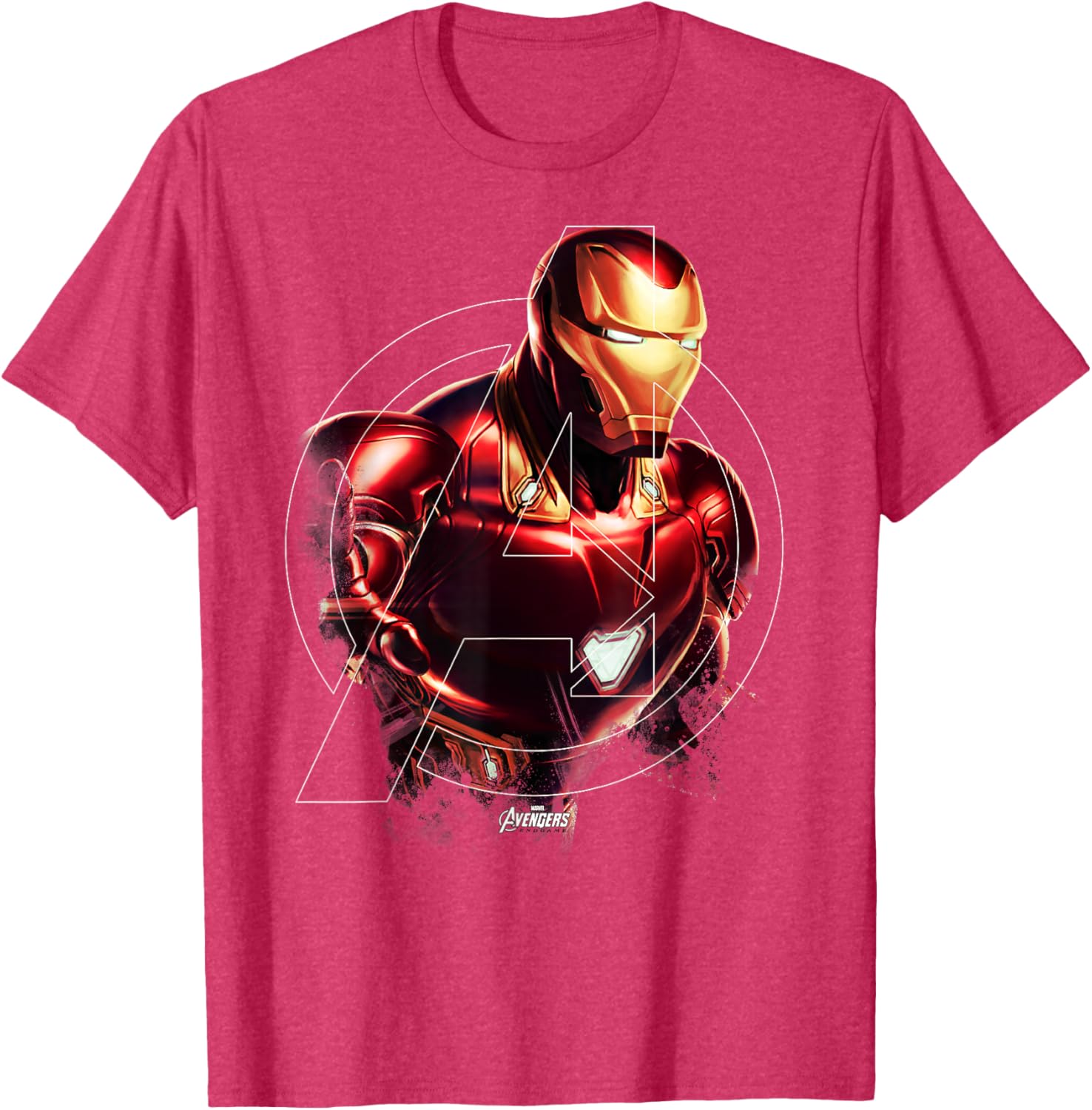 Iron Man Portrait Graphic T-Shirt Marvel Avengers Endgame Apparel - 8