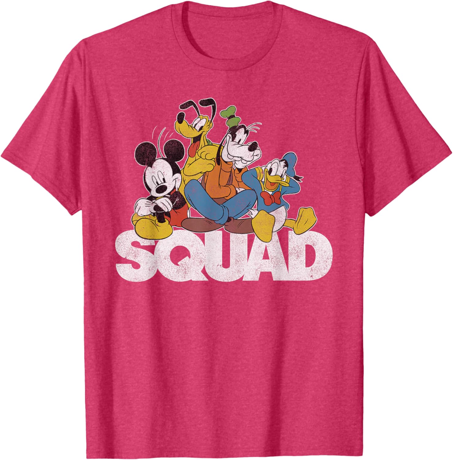 Classic Mickey Mouse Squad Graphic T-Shirt for Disney Fans - 5
