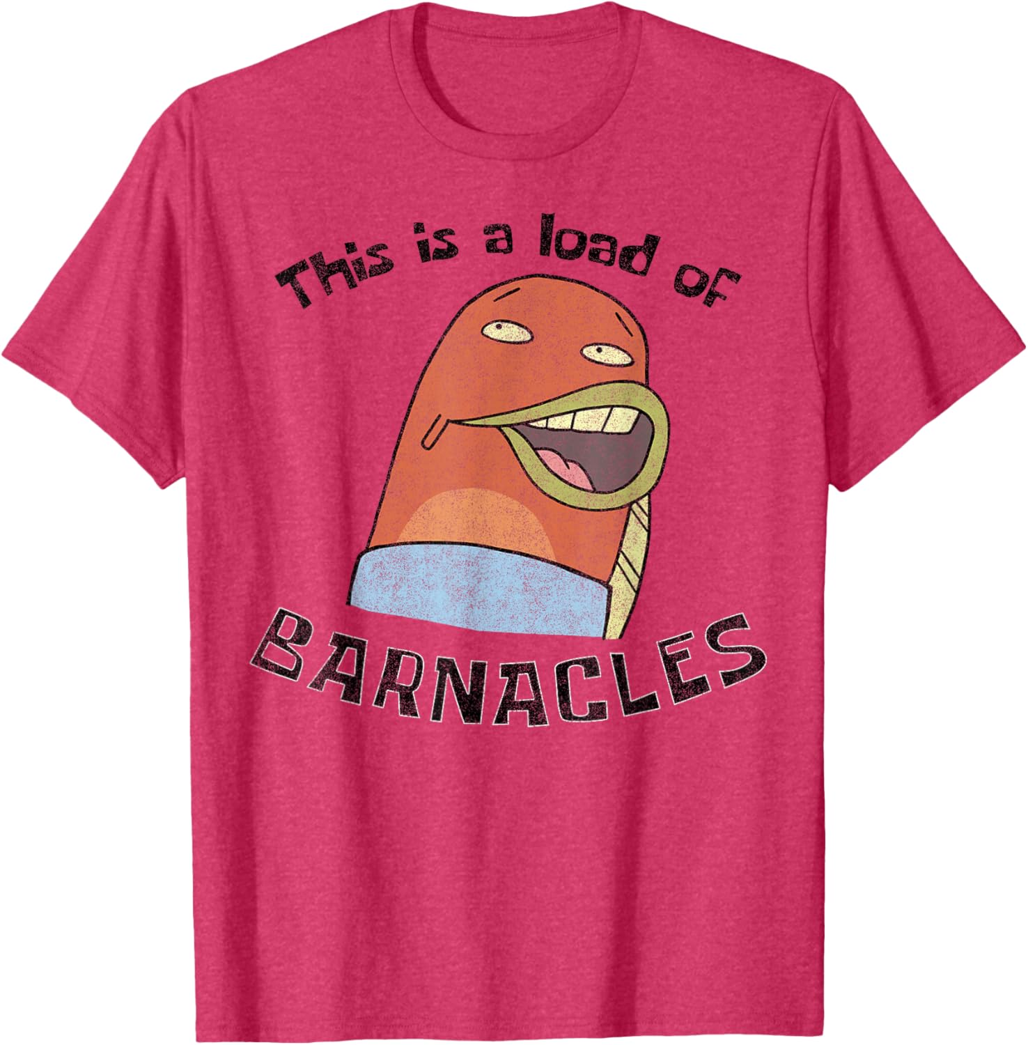 SpongeBob SquarePants Barnacles T-Shirt Fun Cartoon Apparel for Fans - 3