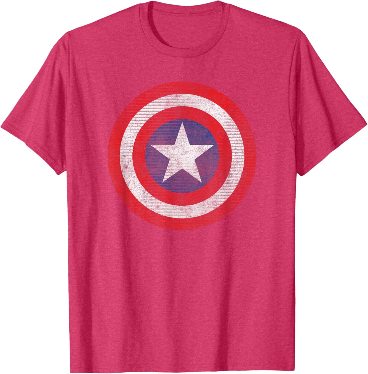 Retro Captain America Shield Costume T-Shirt for Marvel Fans - 2