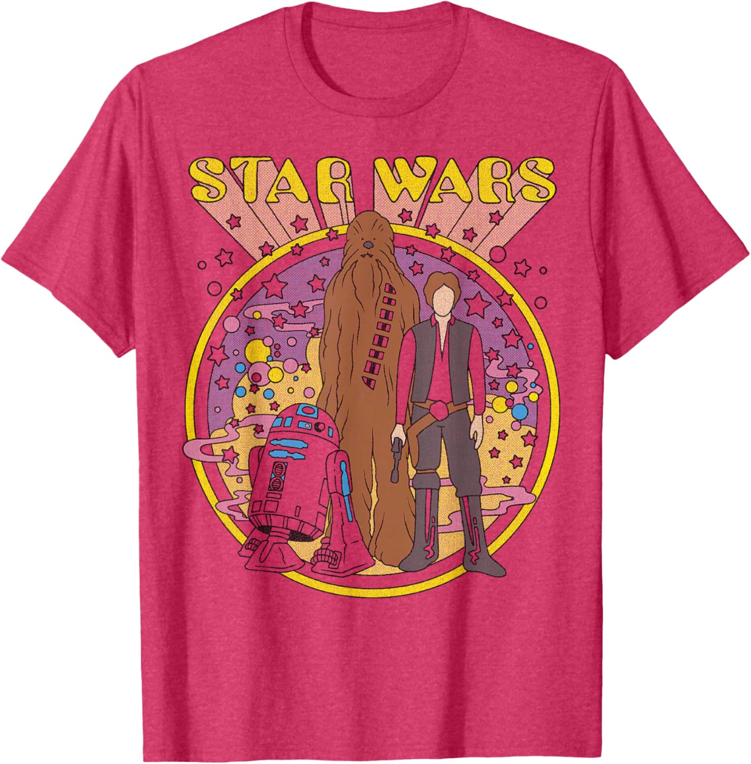 Star Wars Vintage Psych Rebels T-Shirt for Disney Fans and Collectors - 2