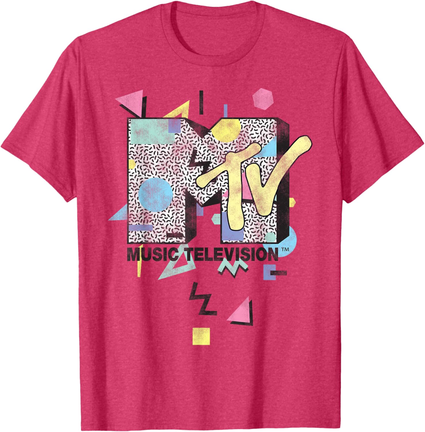 MTV Retro Logo Graphic T-Shirt for Trendy Casual Style - 4