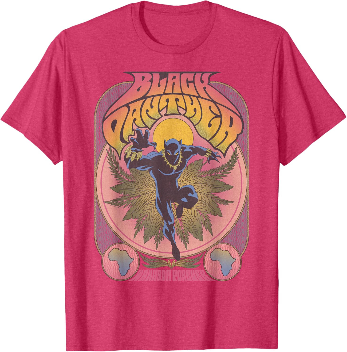 Vintage 70s Black Panther T-Shirt Retro Marvel Style for Fans - 3
