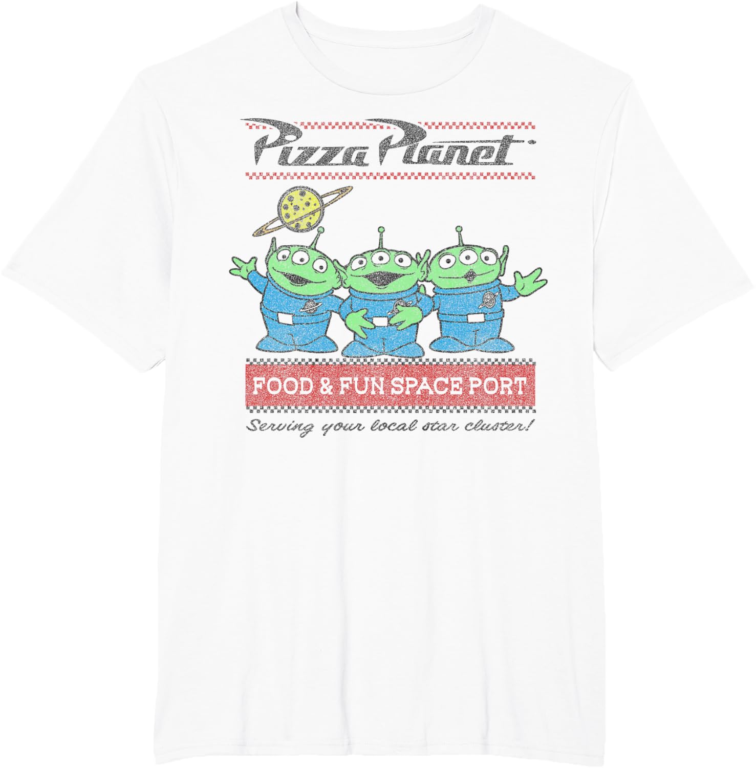 Disney Pixar Toy Story Pizza Planet Aliens T-Shirt for Kids and Adults - 3