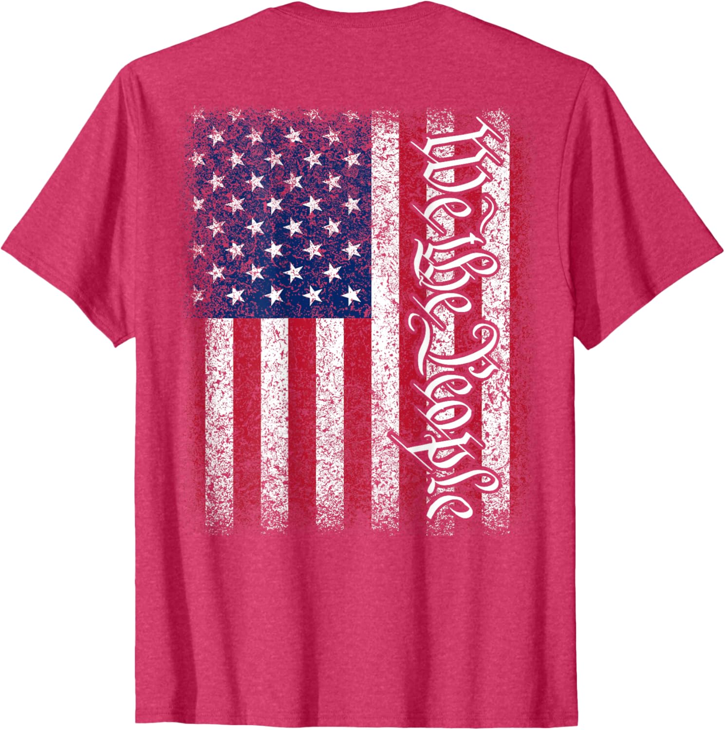 We The People Patriotic T-Shirt with American Flag Design for Proud Americans - 8