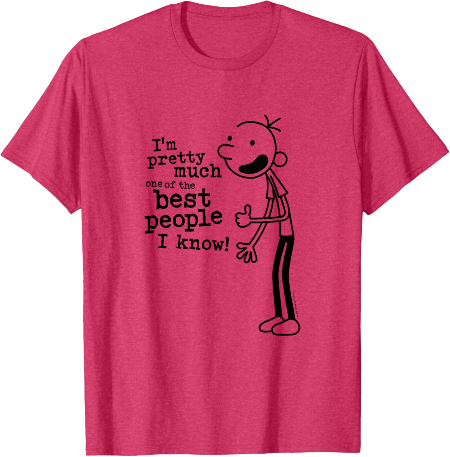 Diary of a Wimpy Kid I'm The Best People I Know T-Shirt for Kids - 5