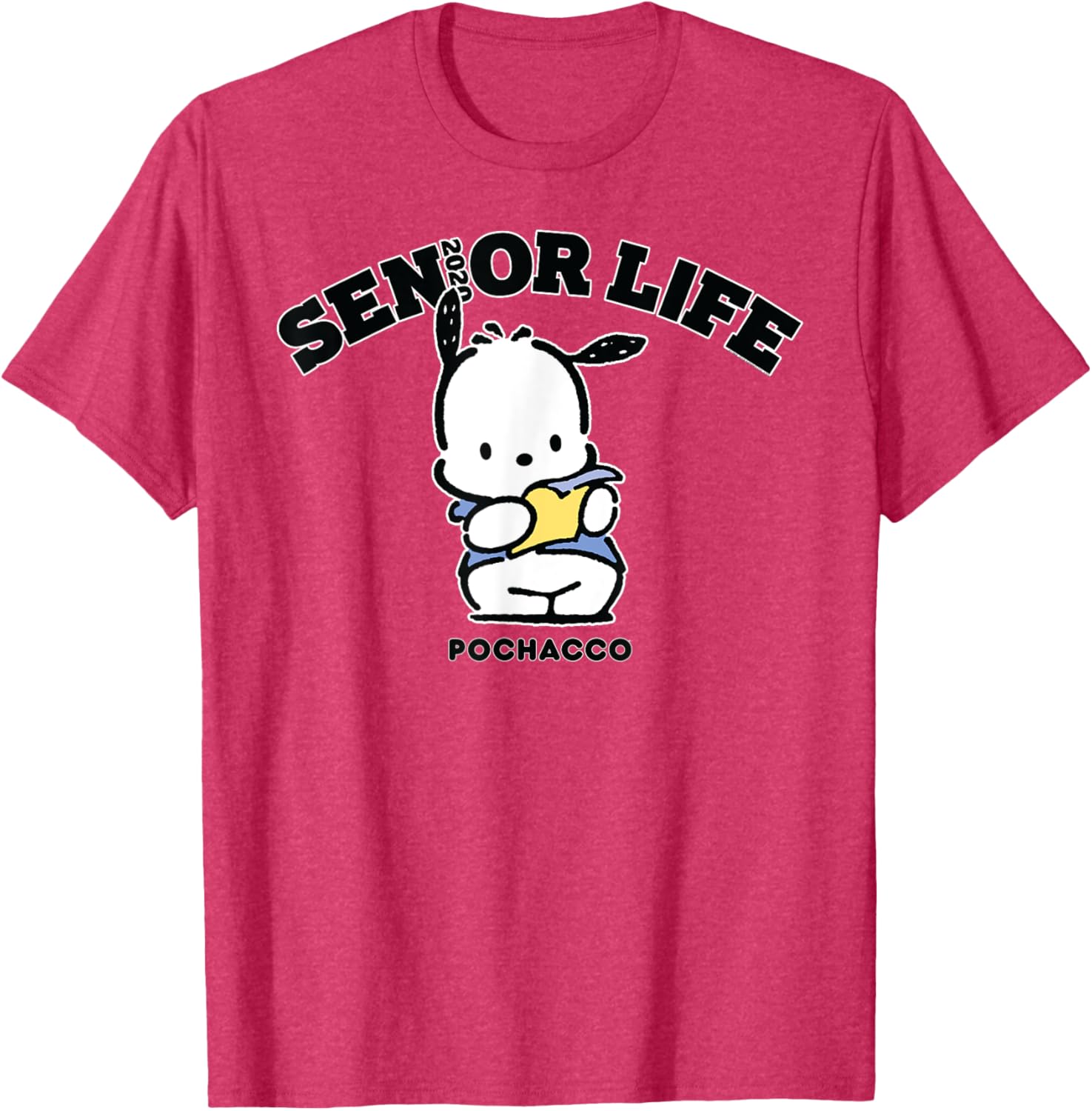 Pochacco Class of 2020 Senior Life T-Shirt for School Spirit and Pride - 4