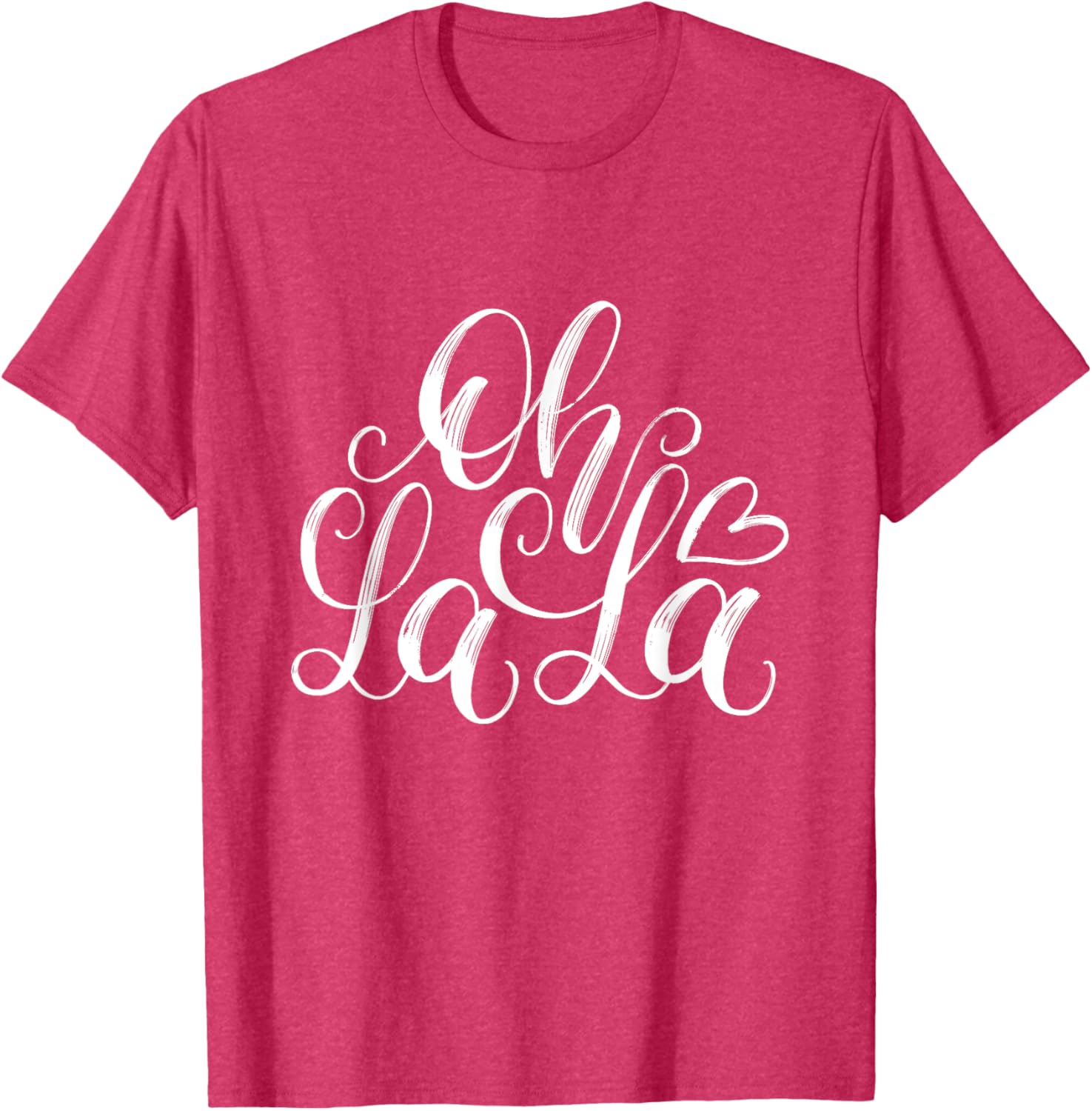 Oh La La French Novelty Graphic Tees Stylish T-Shirt for Fun Fashion - 24