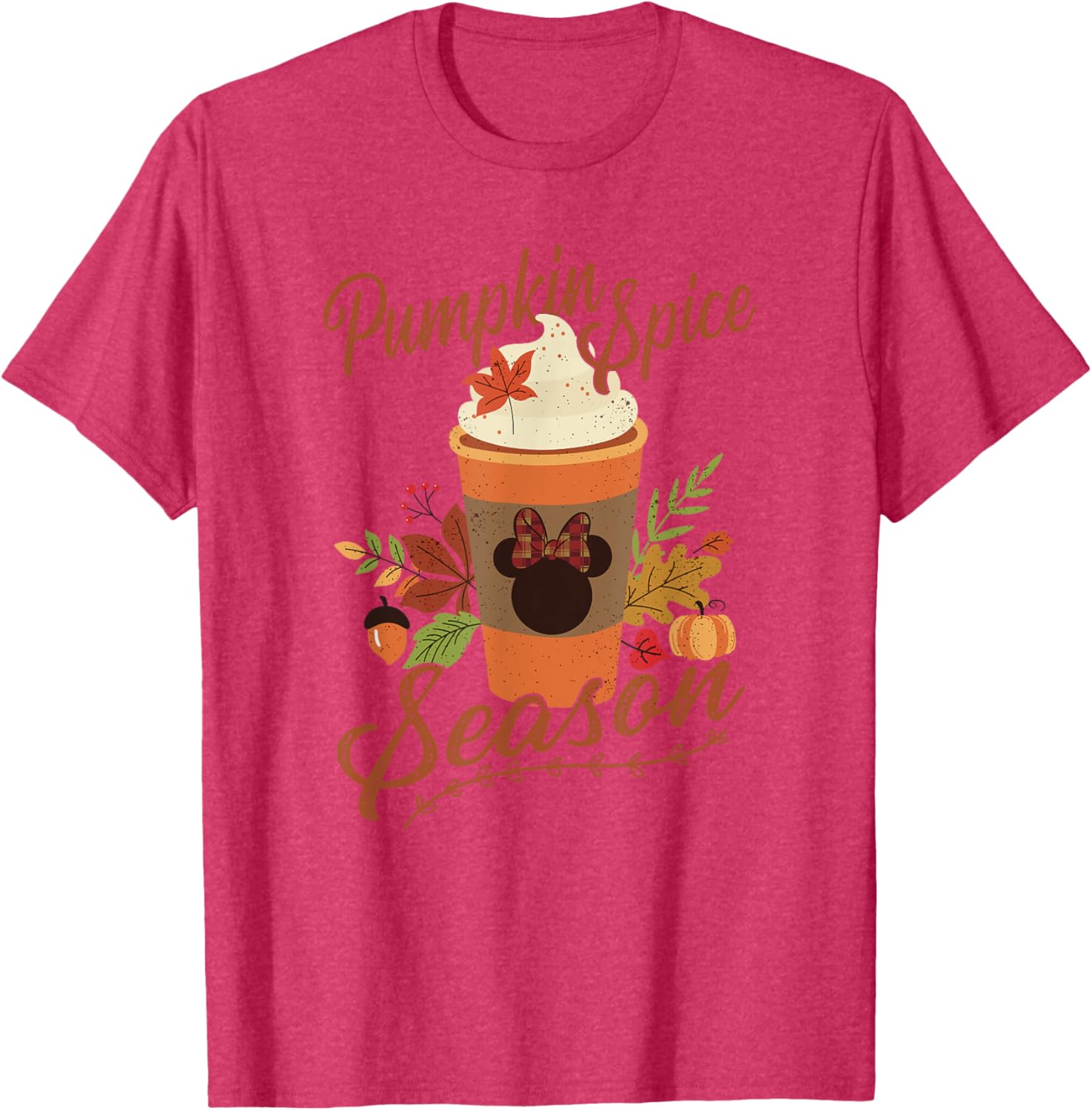 Disney Mickey And Friends Pumpkin Spice T-Shirt for Fall Fun - 3