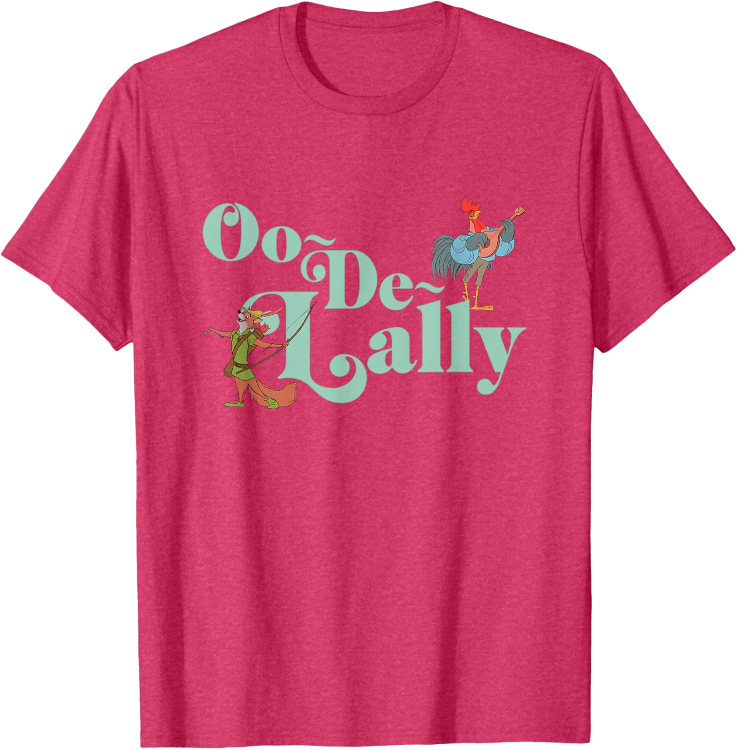 Disney Robin Hood Oo-De-Lally Quote T-Shirt for Fans and Collectors - 4