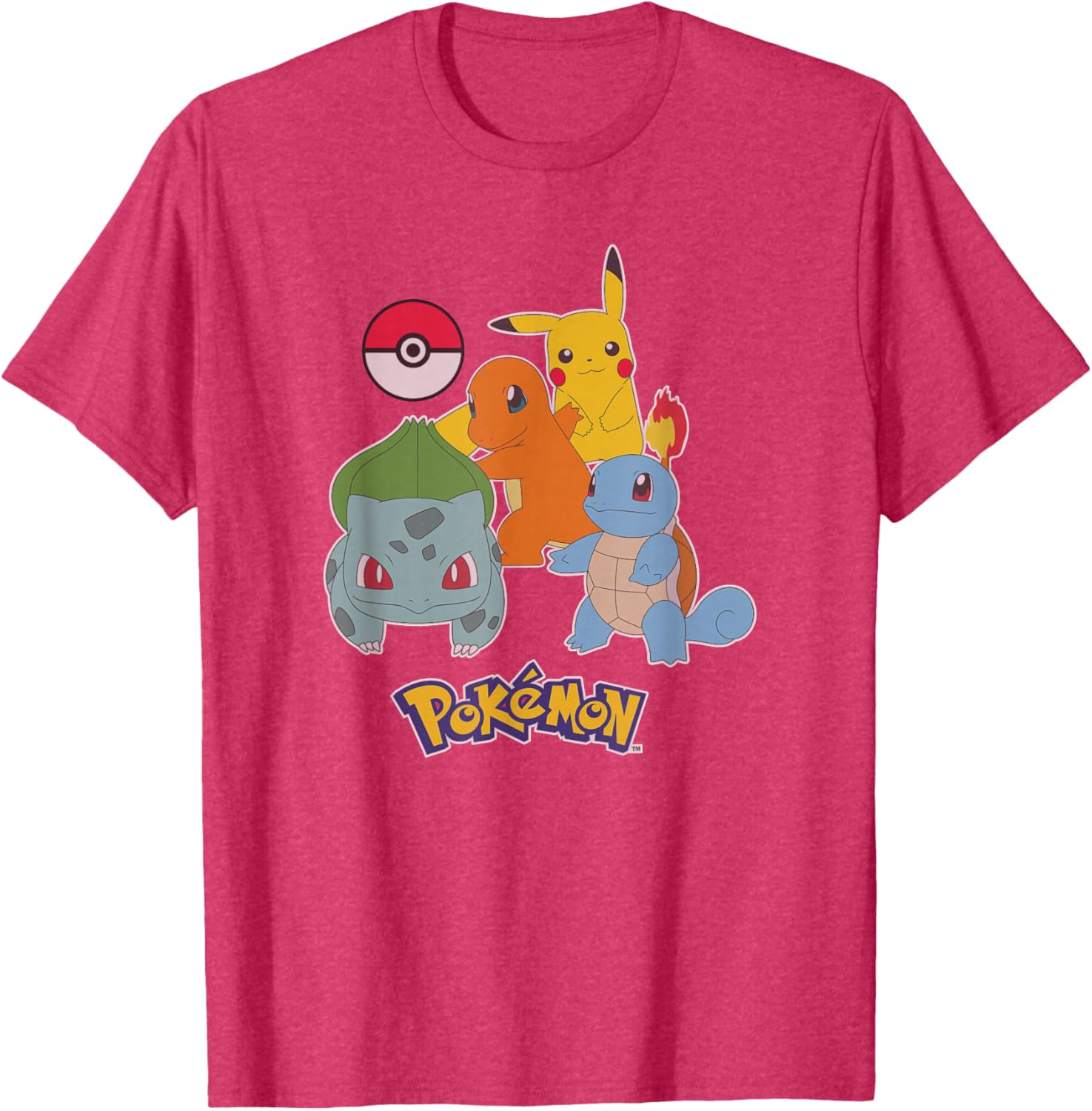 Pokemon First Generation Group Shot Logo T-Shirt for Fans and Collectors - 11